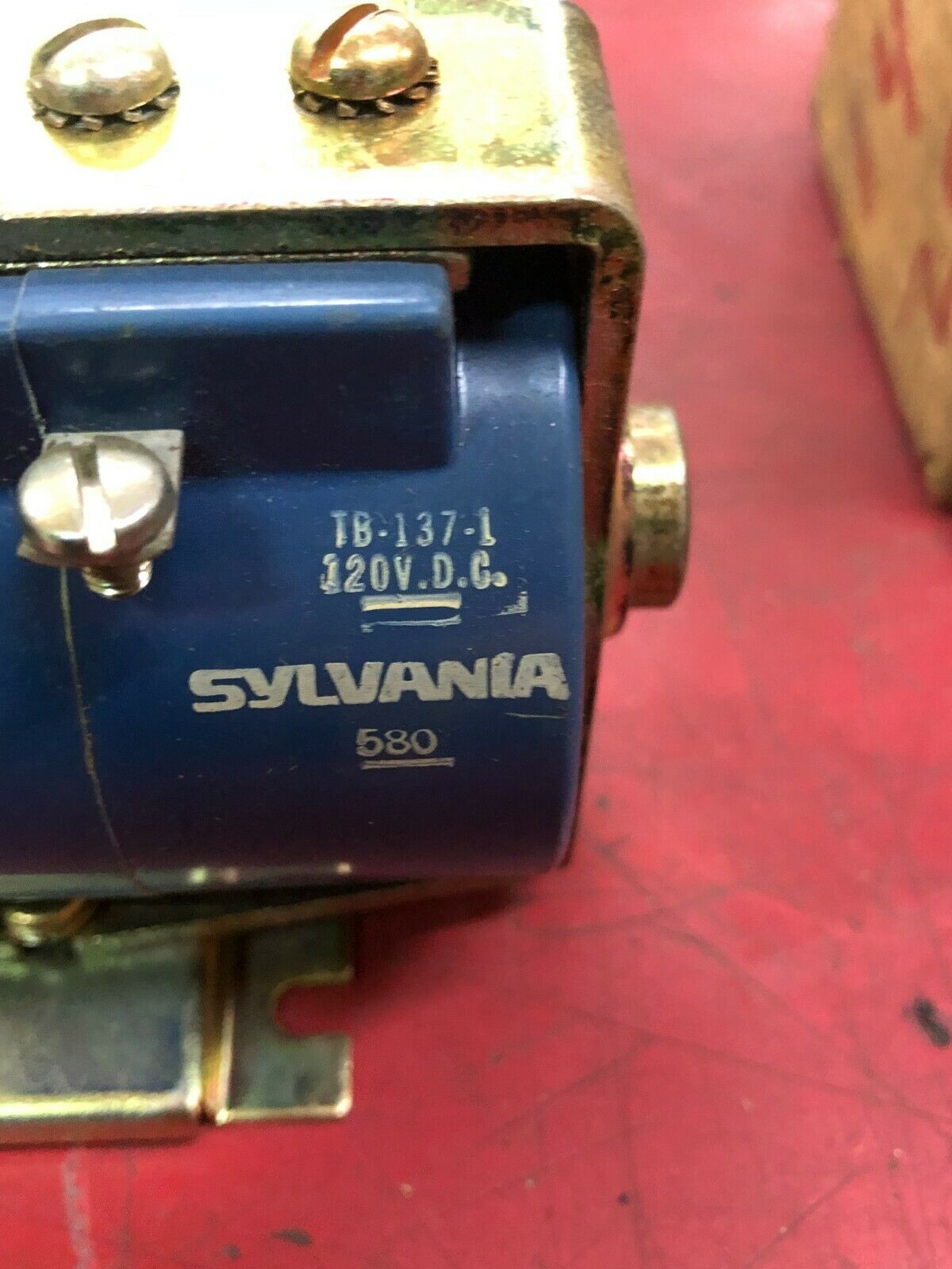 NEW SYLVANIA TYPE PM DC RELAY 4U4-1 WITH 120VDC. COIL 3 N.O & 1 N.C. CONTACTS