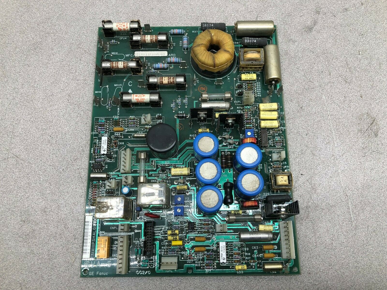 USED GE FANUC PC POWER SUPPLY CIRCUIT BOARD 531X111PSHALG3