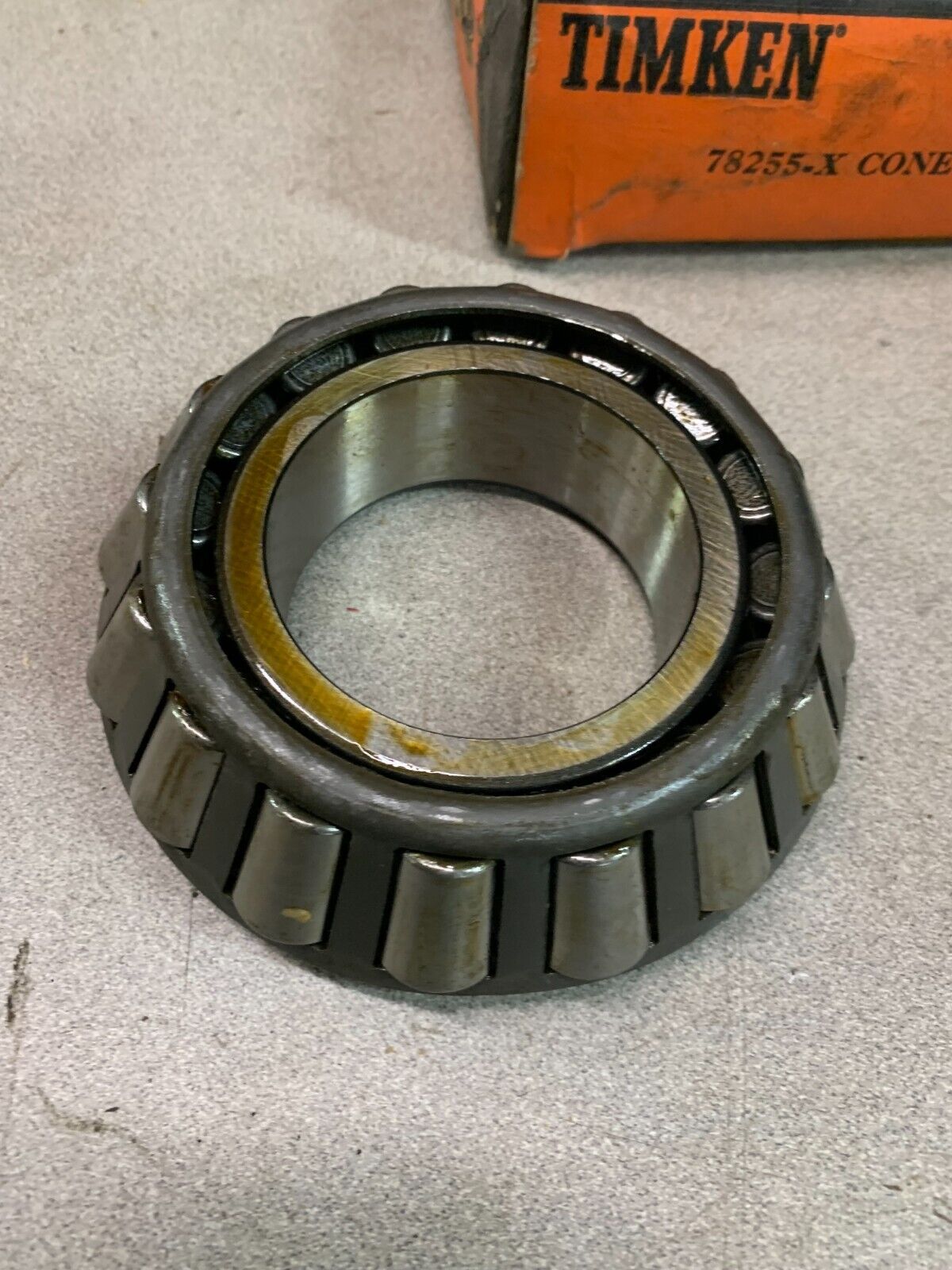 NEW IN BOX TIMKEN 78255X TAPERED ROLLER CONE BEARING 78255-X