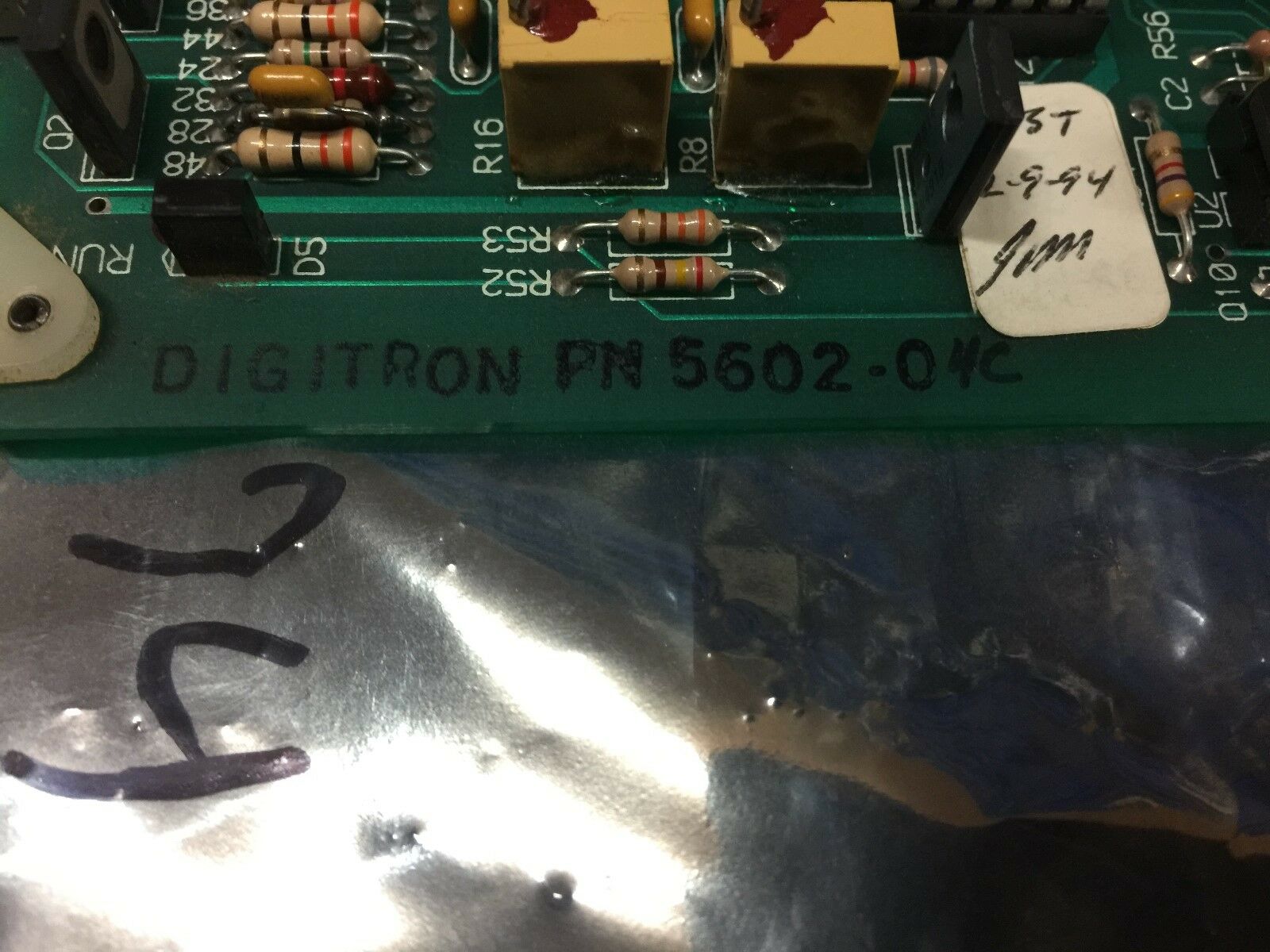 NEW NO BOX DIGITRON CIRCUIT BOARD 5602-04C