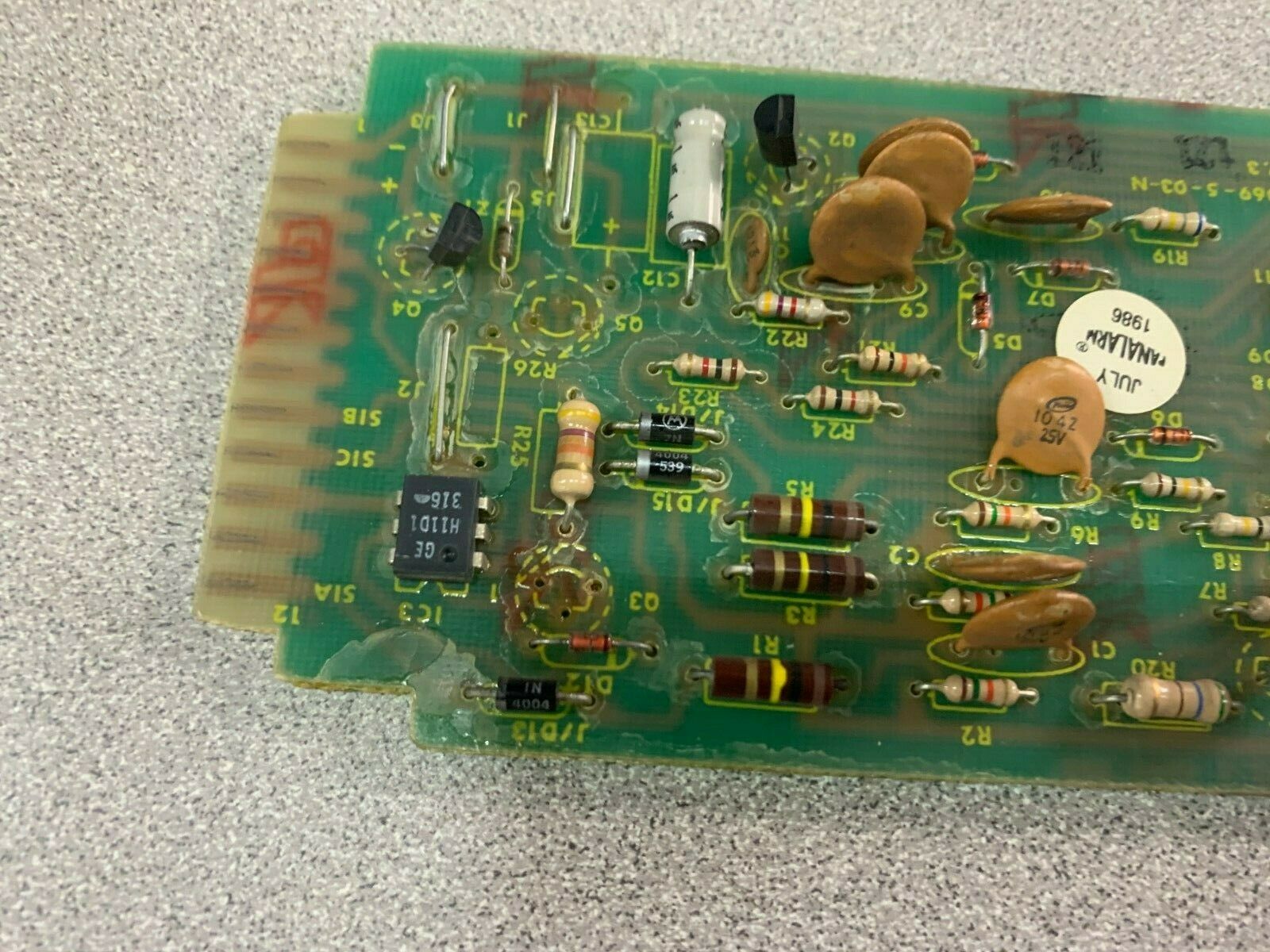 USED PANALARM CIRCUIT BOARD 70-RF4-12V