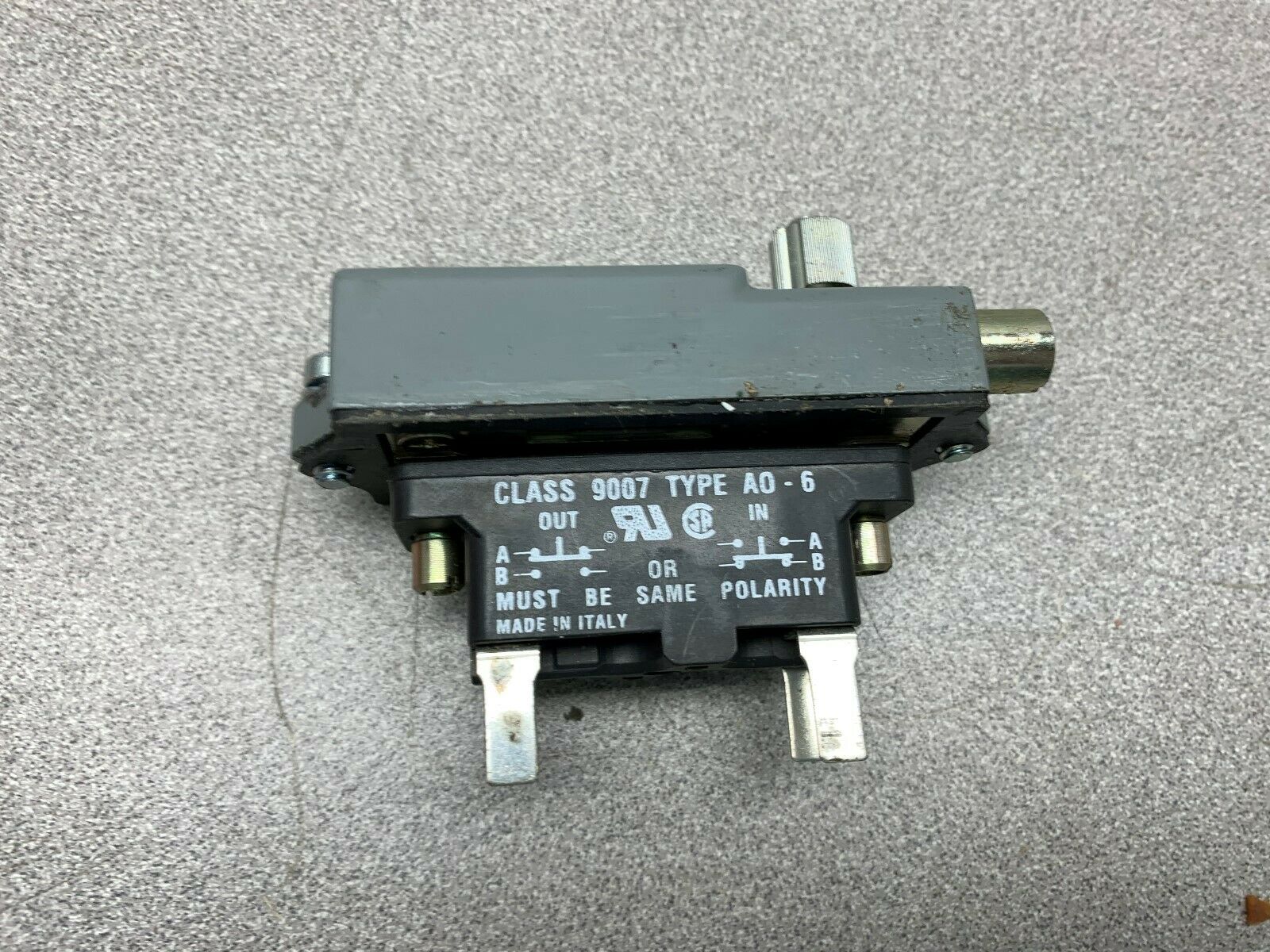 NEW NO BOX SQUARE D SWITCH 9007 A0-6