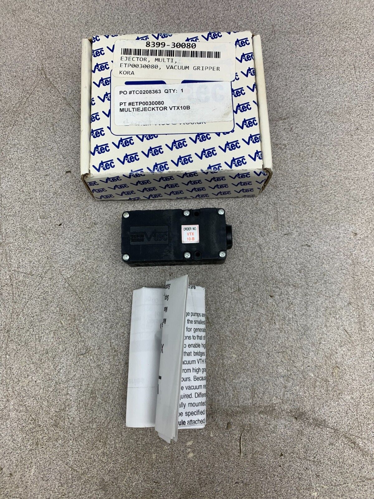 NEW IN BOX VTEC Mini Vacuum Pump VTX10-B