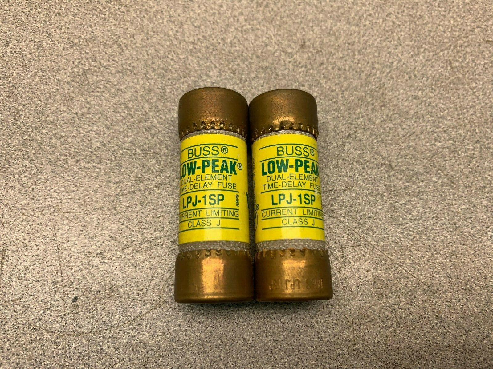 LOT OF 2 NEW NO BOX BUSSMAN FUSE LPJ-1SP