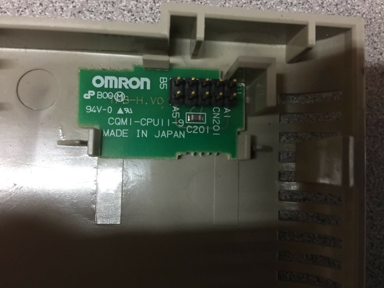 USED (LOT OF 2) OMRON CQM1-CPU11-9