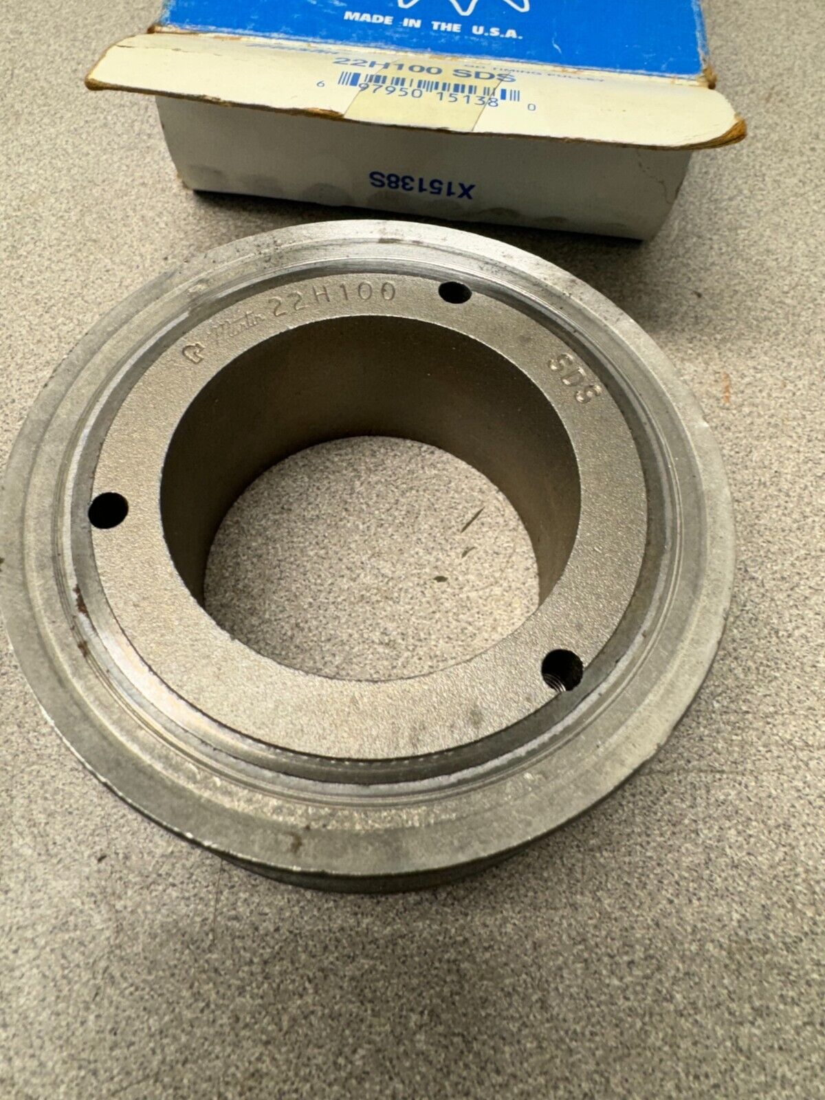 NEW IN BOX MARTIN TIMING PULLEY 22H100 SDS