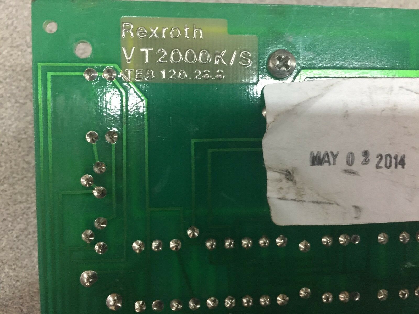 USED REXROTH CIRCUIT BOARD VT2015K