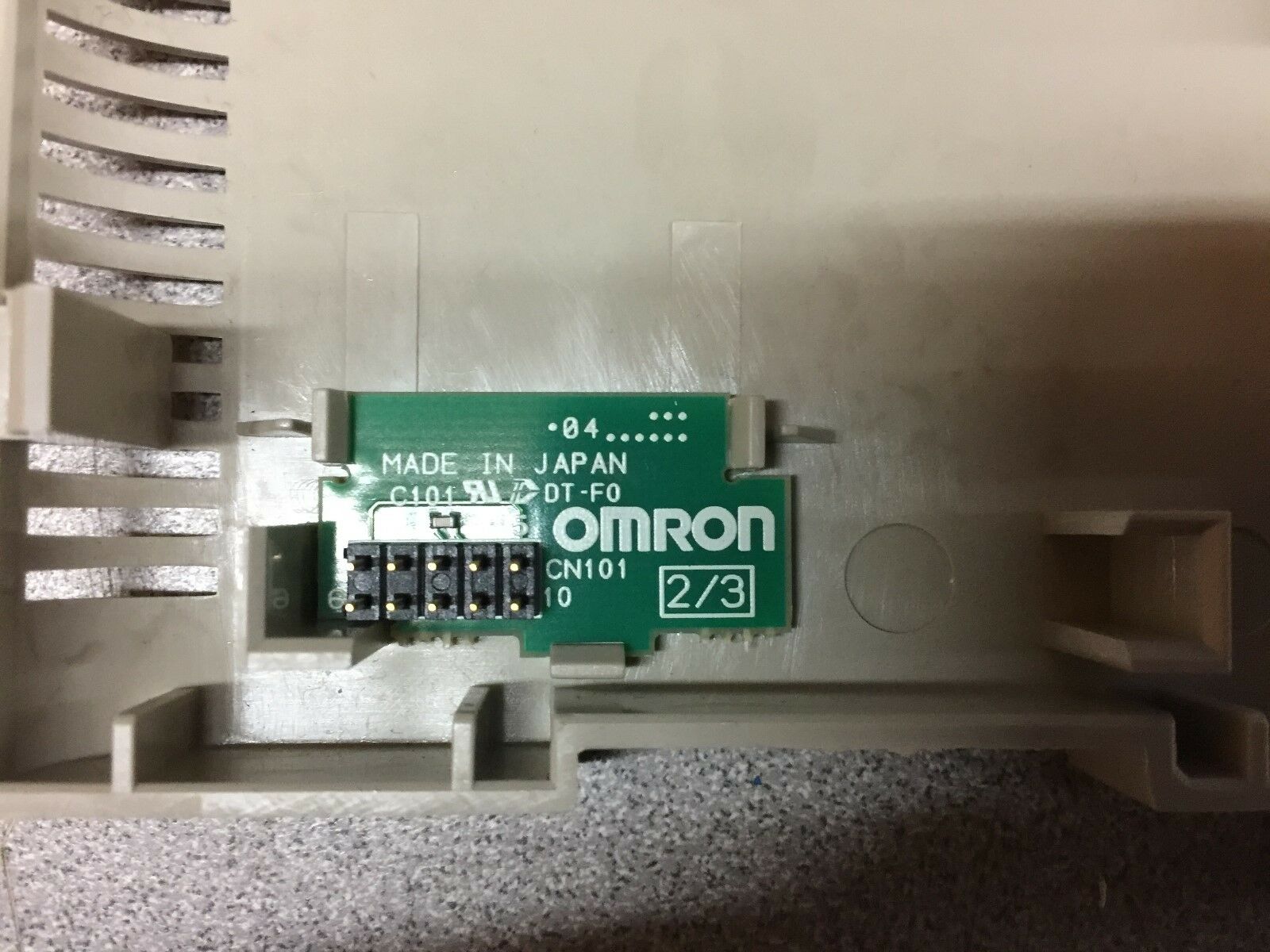 USED (LOT OF 2) OMRON CQM1-CPU11-9