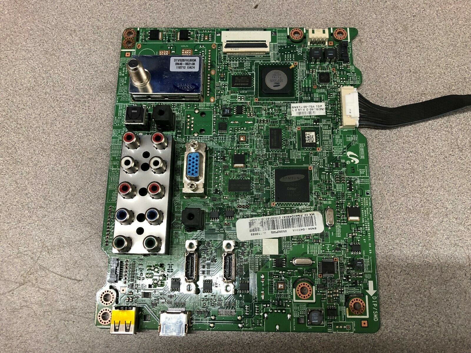 USED SAMSUNG MAIN BOARD BN97-05173A