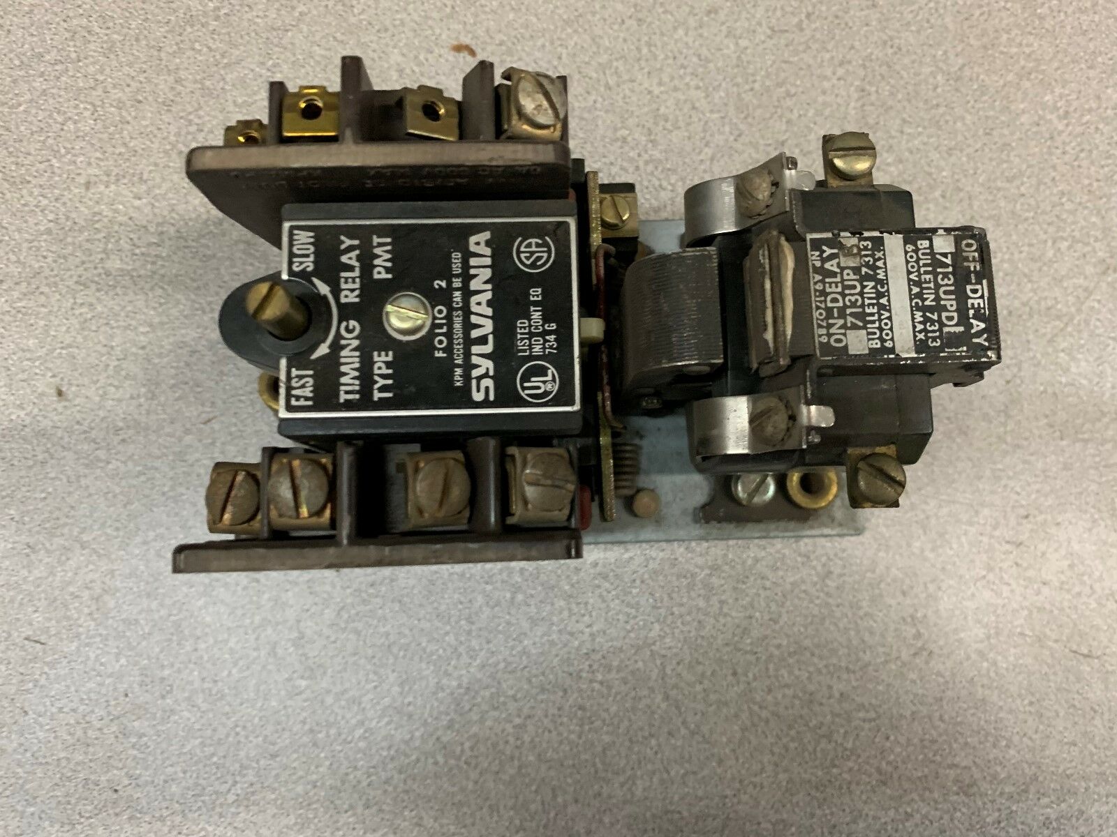 USED SYLVANIA RELAY 713UPB