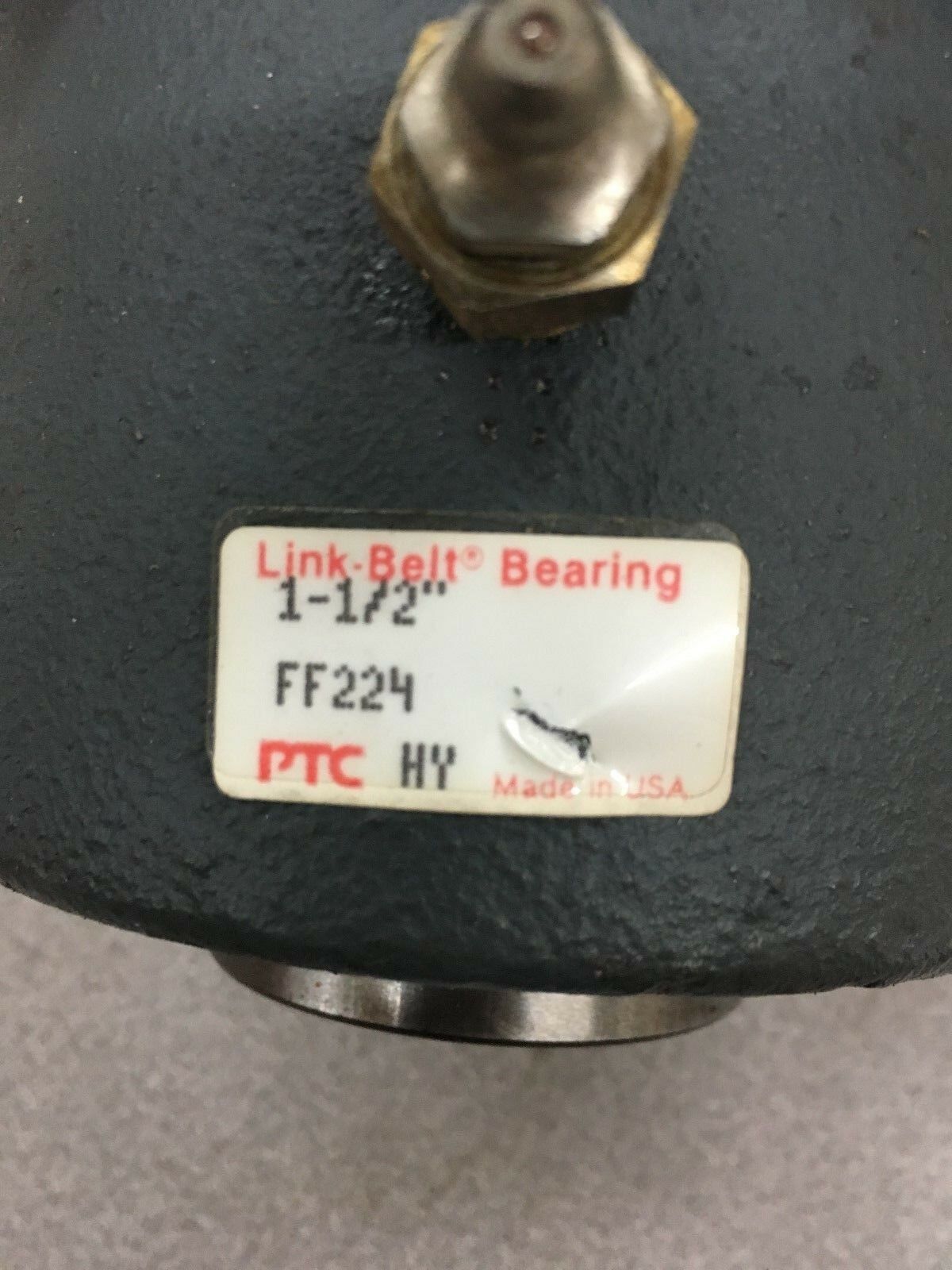 NEW NO BOX LINK-BELT 4-BOLT FLANGE BEARING 1-1/2" BORE FF224