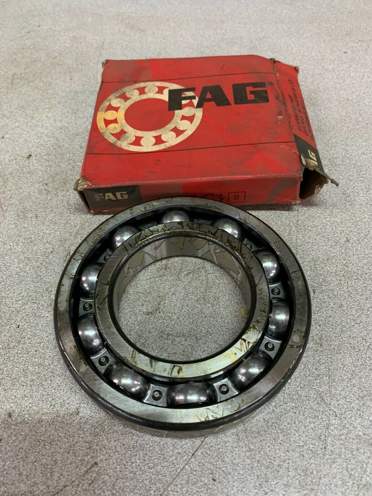 NEW IN BOX FAG ROLLER BEARING 6213Z.C3