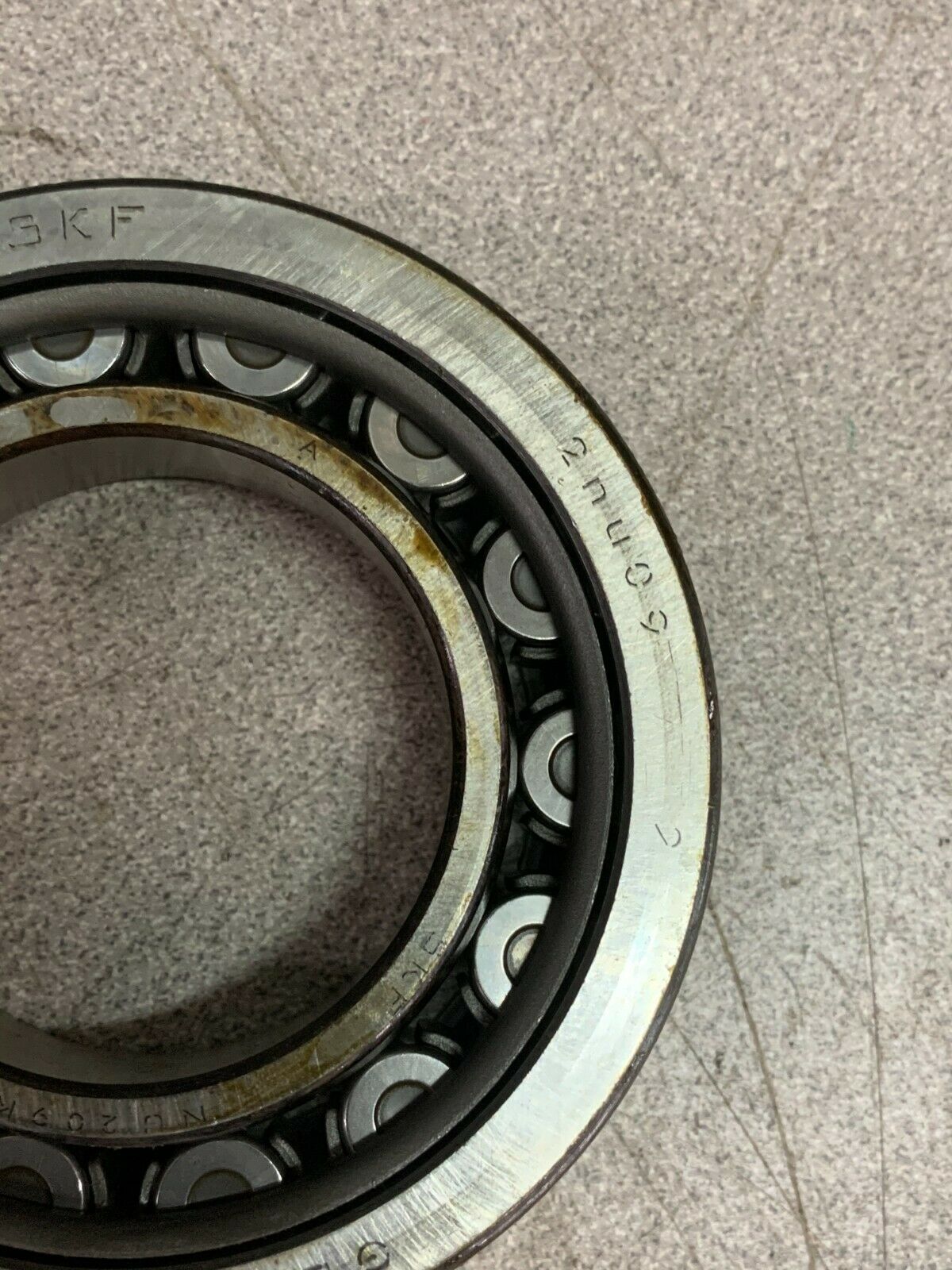 NEW NO BOX SKF NU209K/C3 ROLLER BEARING 2NU09