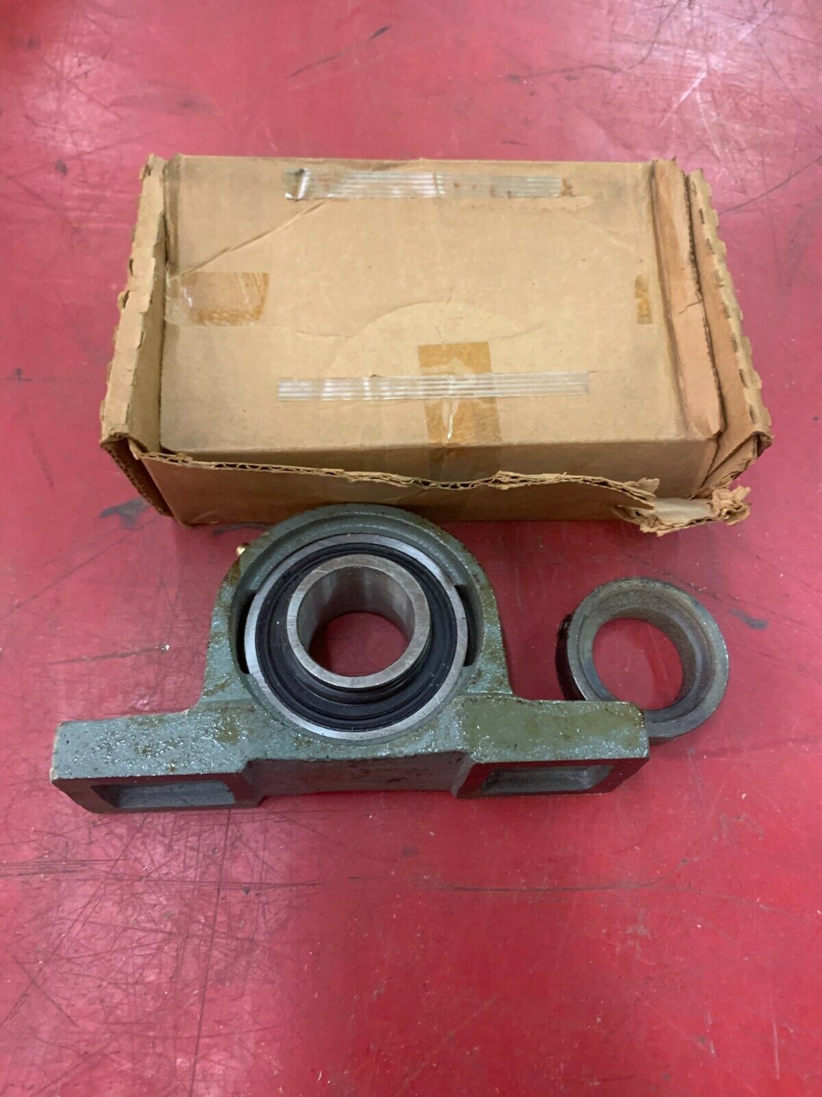 NEW IN BOX PTI PILLOW BLOCK BEARING RAK 35