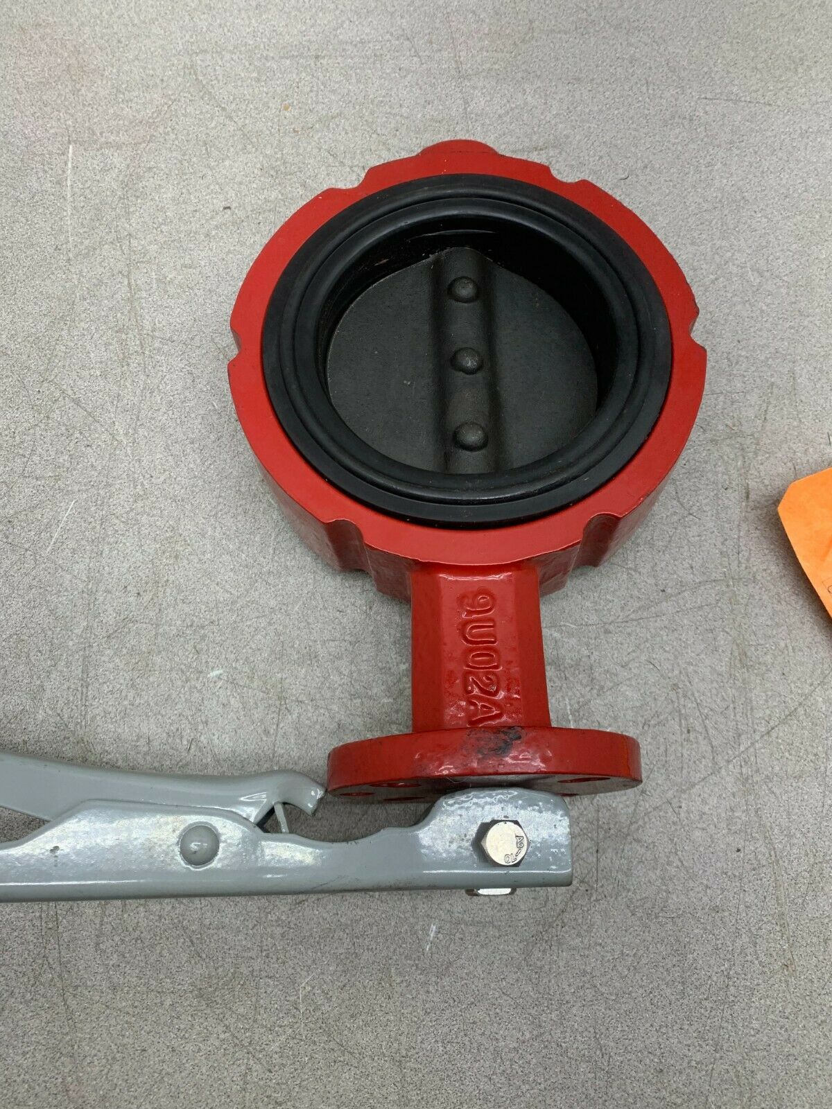 NEW ULTRAFLO IRON BUTTERFLY VALVE WITH HANDLE 04400169V516-00