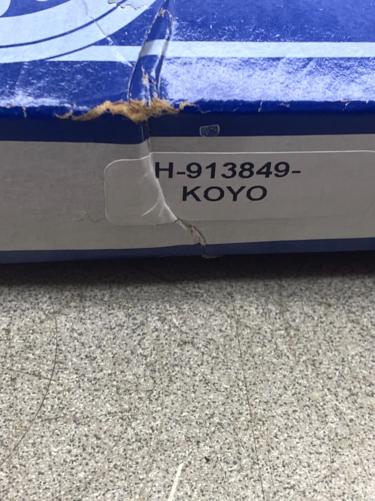 NEW NO BOX KOYO TAPERED ROLLER CONE BEARING H913849-N