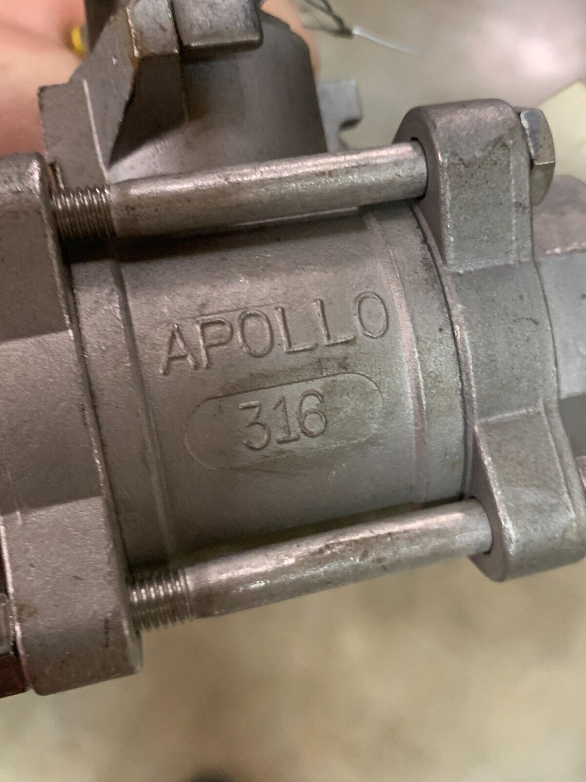 NEW NO BOX APOLLO 316 1" BSTAINLESS BALL VALVE 800 WOG