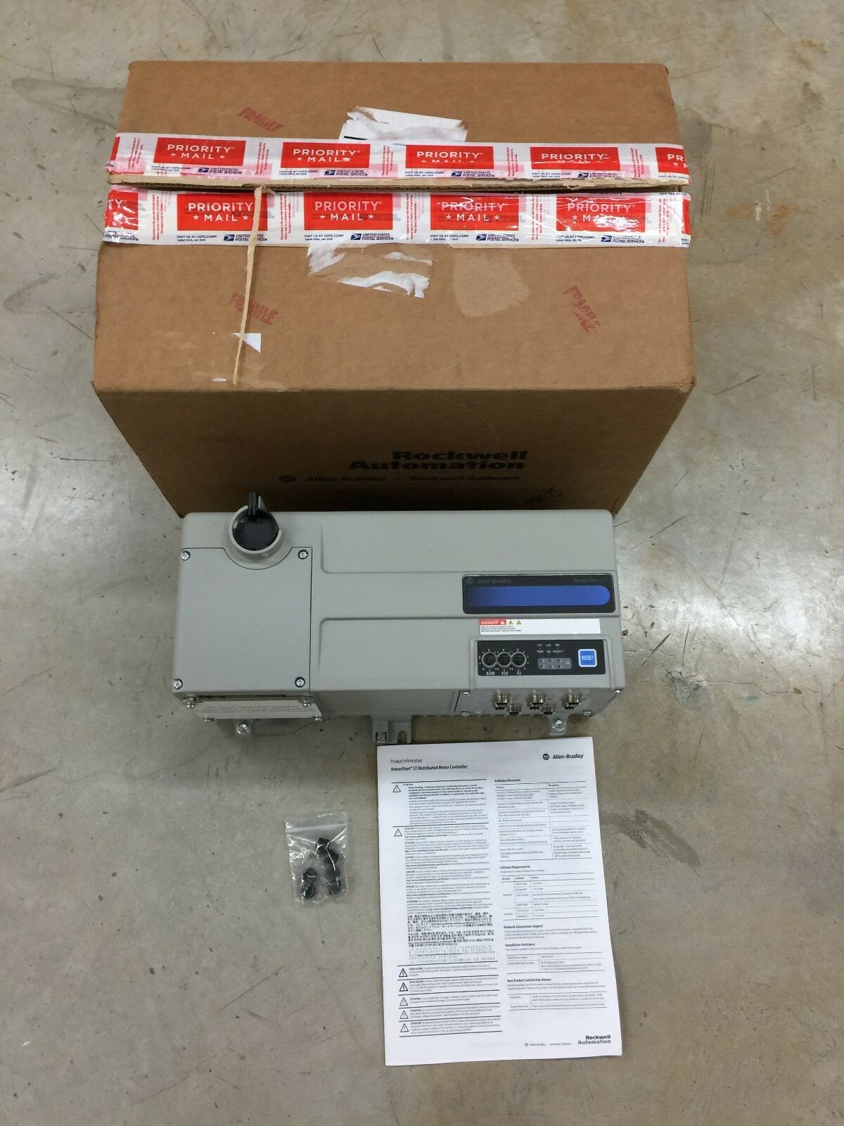 NEW ALLEN-BRADLEY ArmorStart LT ADJUSTABLE FREQUENCY STARTER 294E-FD1P5P-G1-SB