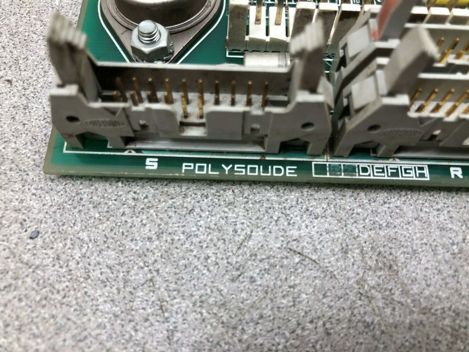 USED POLYSOUDE CONTROL MODULE 217-00-523