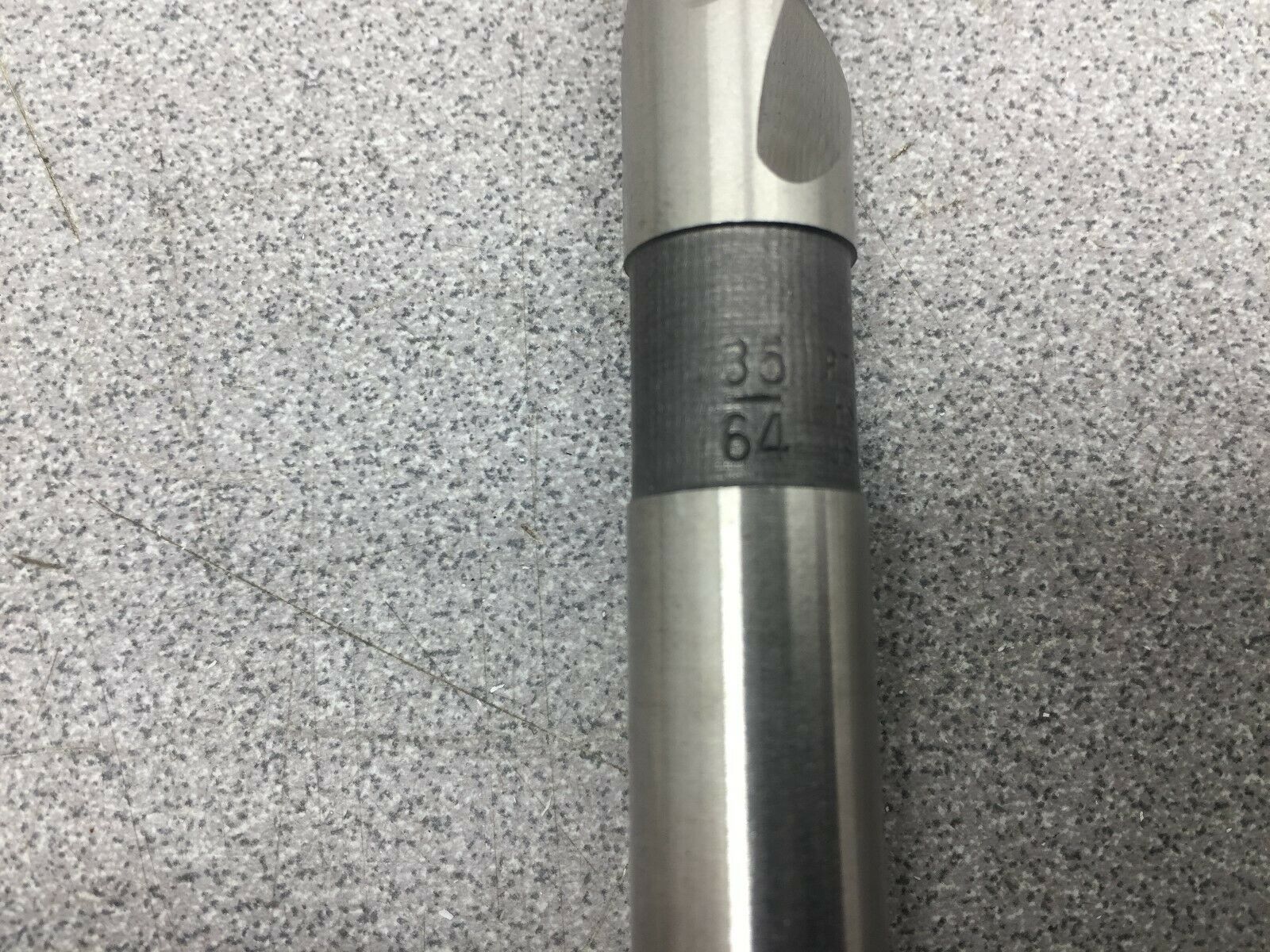 NEW NO BOX TAPER LENGTH POLISHED 35/64 TWIST DRILL BIT 51035