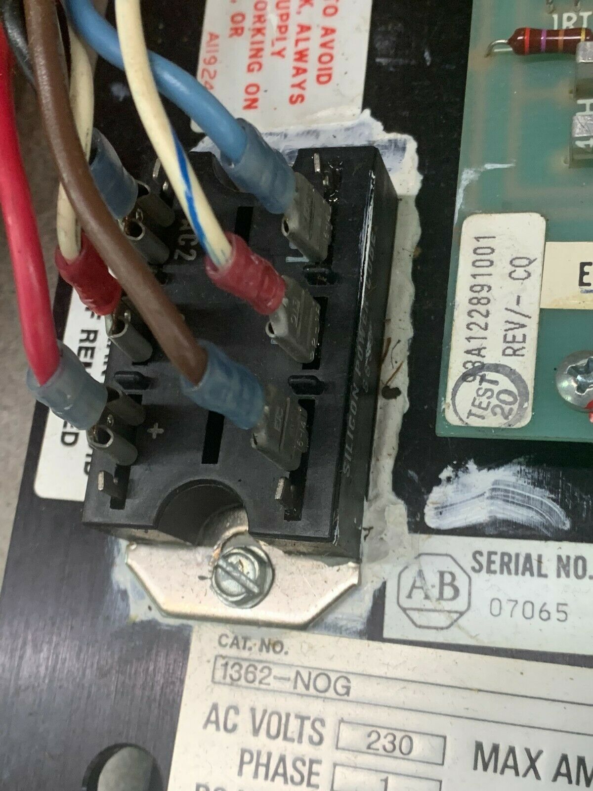NEW IN BOX ALLEN-BRADLEY OPEN CHASSIS CONTROLLER DC DRIVE 1362-NOG SERIES A