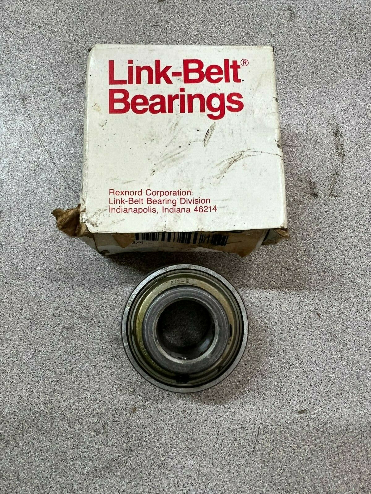 NEW IN BOX LINKBELT 212-G INSERT BEARING SG212EL