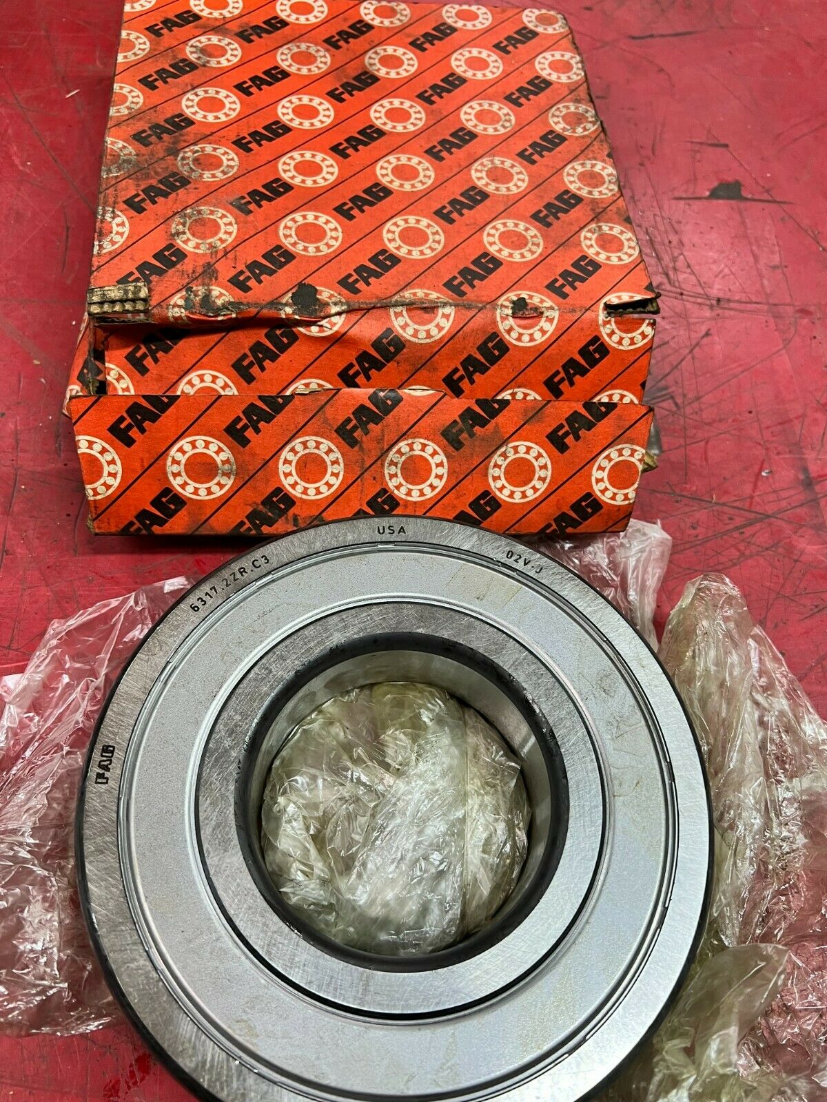 NEW IN BOX FAG BALL BEARING 6317.2ZR.C3