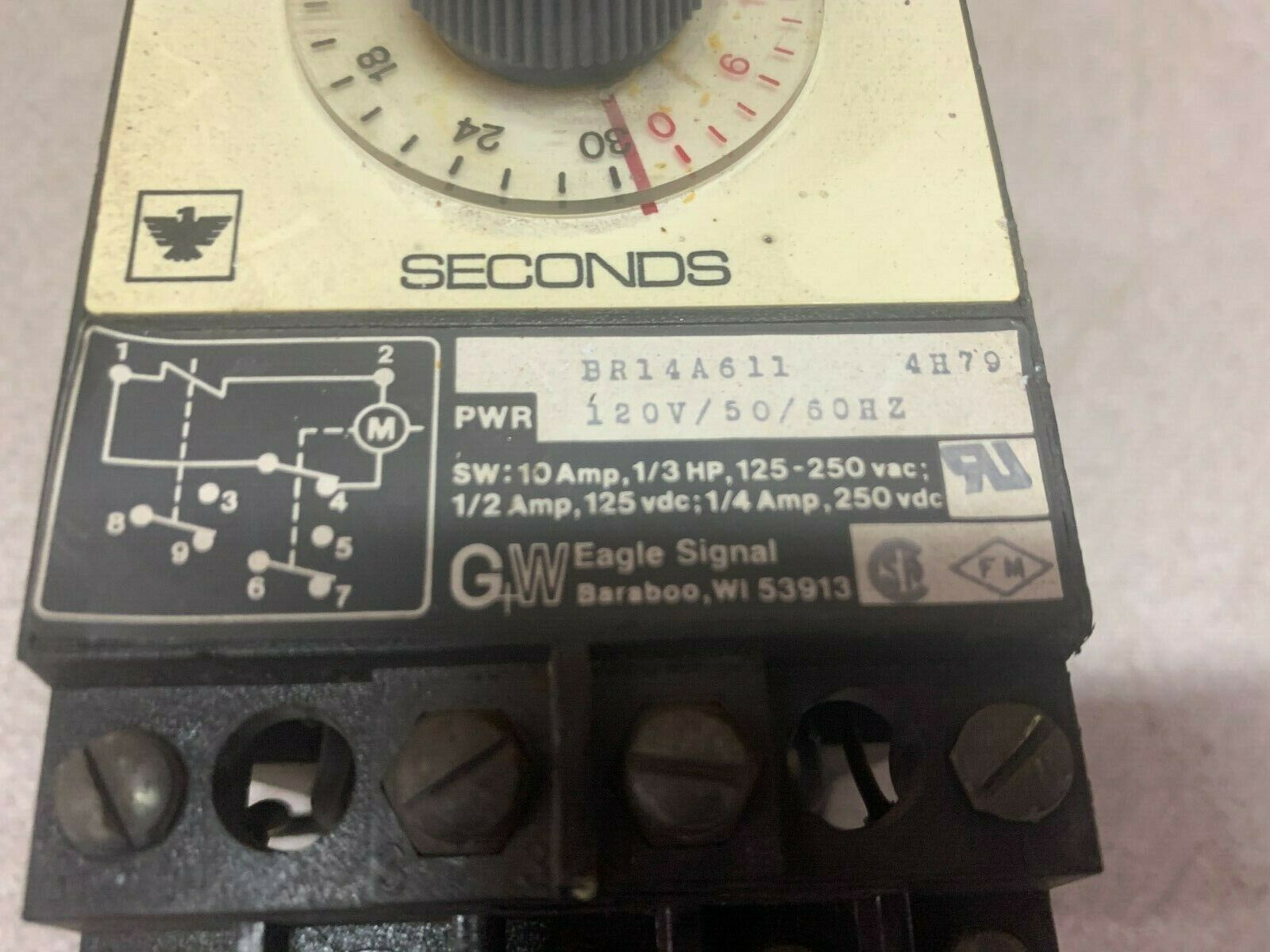 USED EAGLE SIGNAL TIMER BR14A611