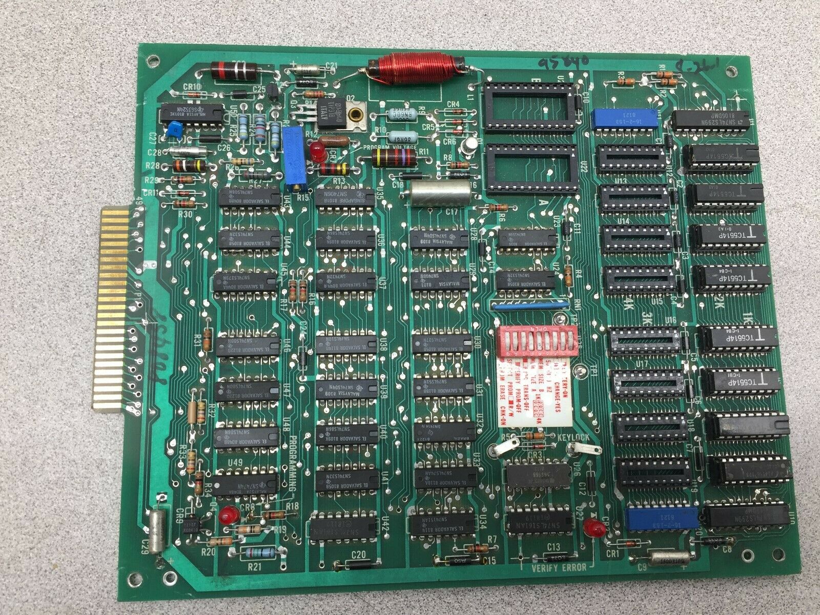 USED TEXAS INST. CIRCUIT BOARD 2459003