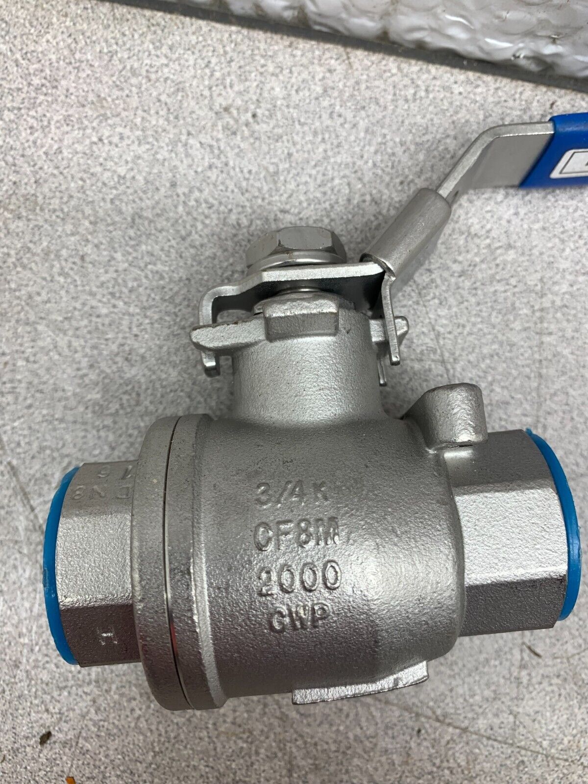 NEW FNW FIG. 220A 150WSP STAINLESS CF8M 2000 CWP BALL VALVE 3/4" FNW220AF