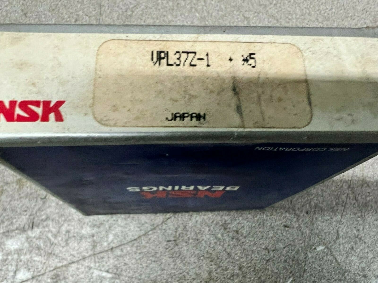 NEW IN BOX NSK OPEN BEARING VPL37Z-1