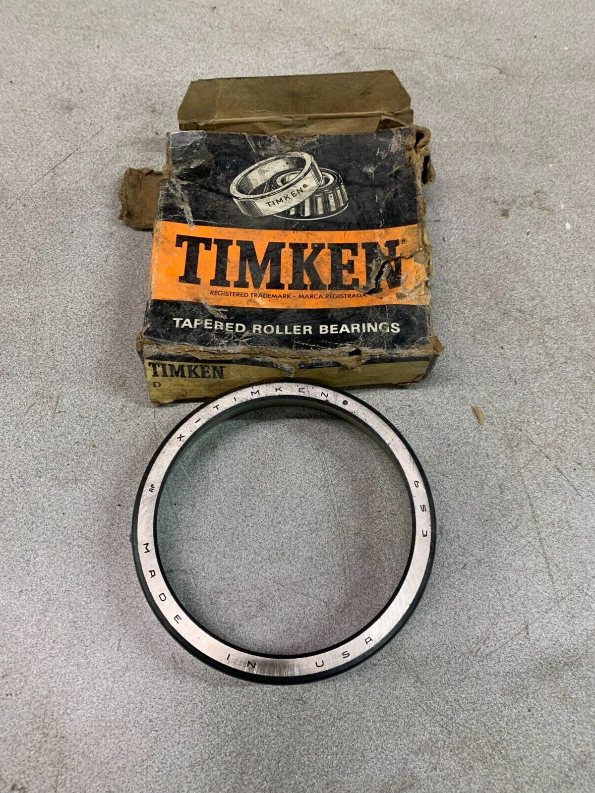 NEW IN BOX TIMKEN BEARING RACE 653 CUP