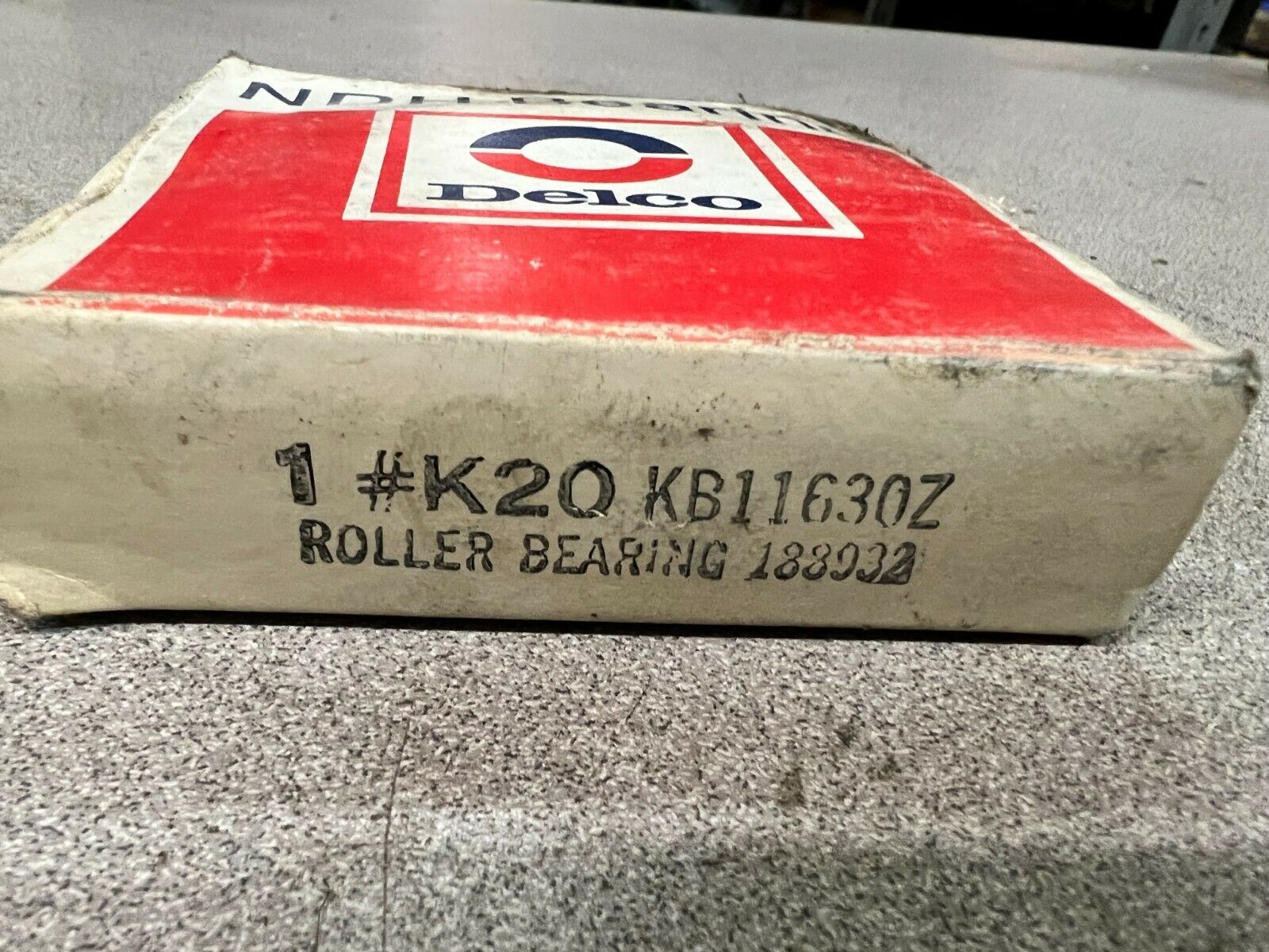 NEW IN BOX NDH K20 BEARING KB11630Z