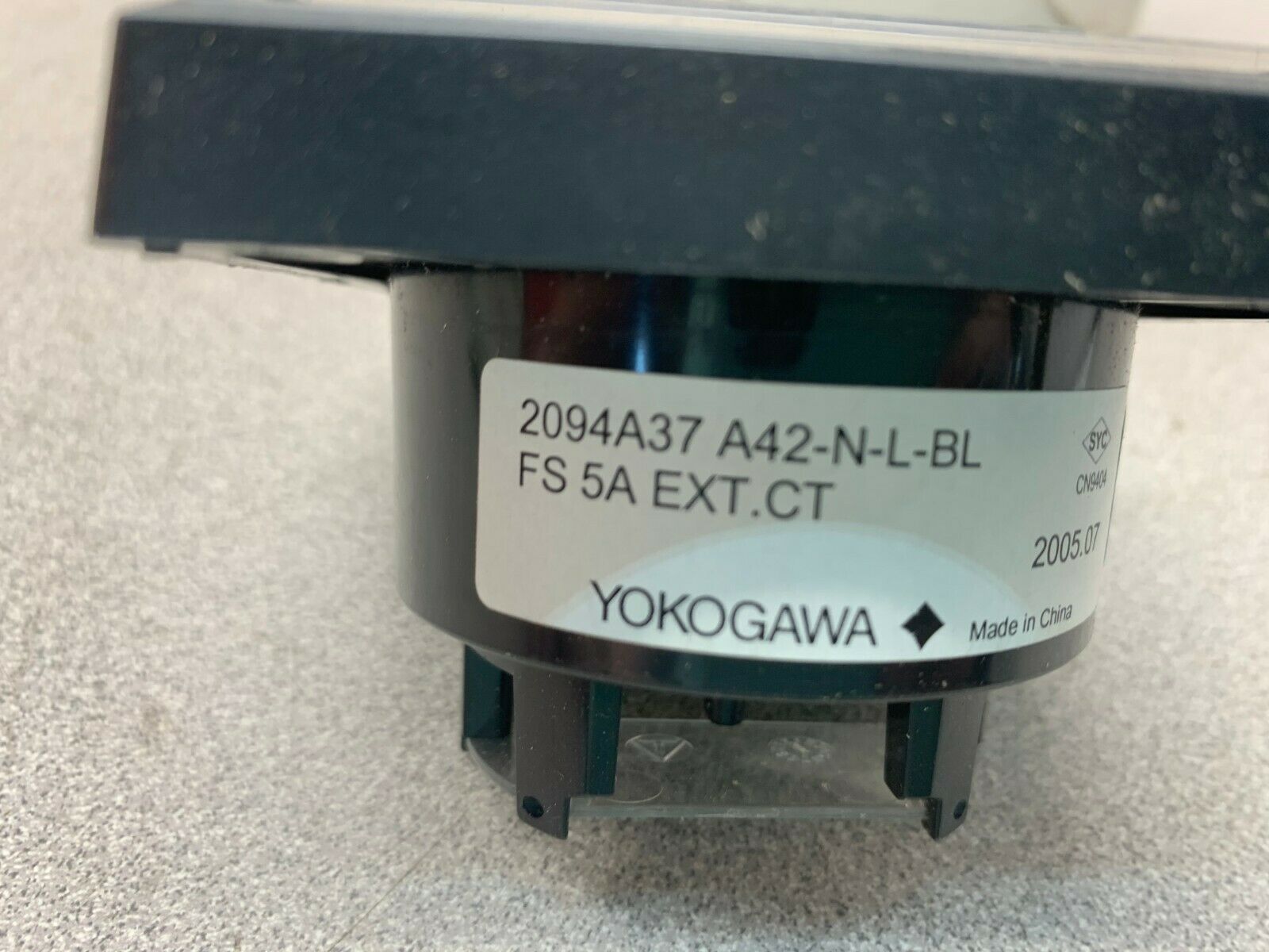 NEW IN BOX YOKOGAWA PANEL METER 2094A37 A42-N-L-BL