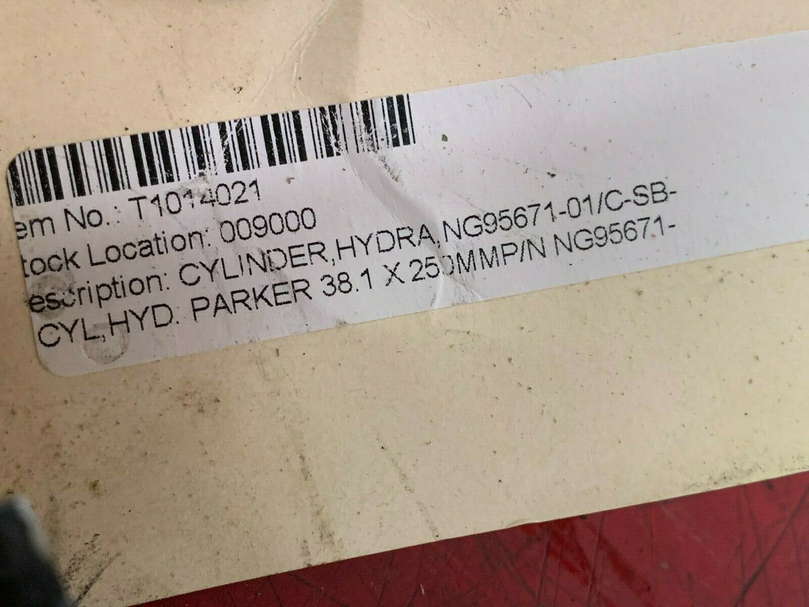 NEW NO BOX PARKER 38.1 X 250MM CYLINDER CSBA-2HRLS27MC