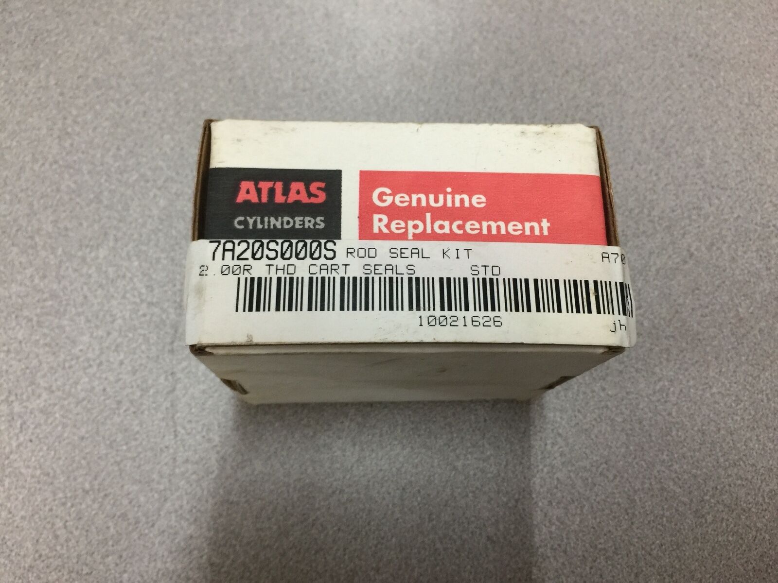 NEW IN BOX ATLAS ROD SEAL KIT 2.00R 7A20S000S