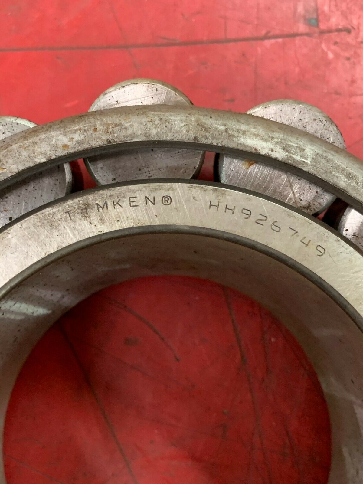 NEW NO BOX TIMKEN TAPERED ROLLER CONE BEARING HH926749