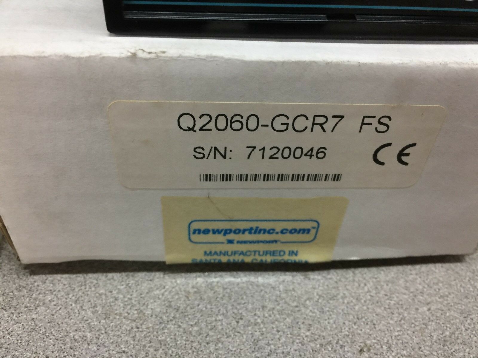 NEW IN BOX NEWPORT QUANTA METER  Q2060-GCR7,FS