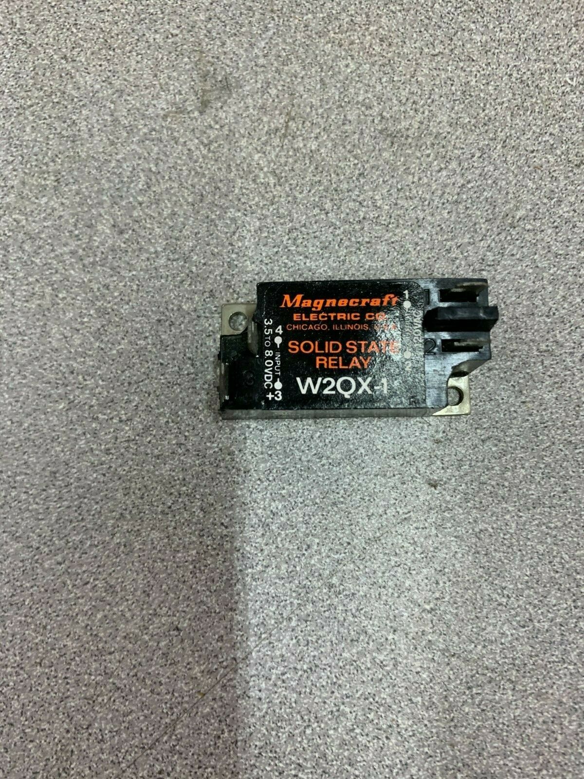 NEW NO BOX MAGNECRAFT RELAY W2QX-1