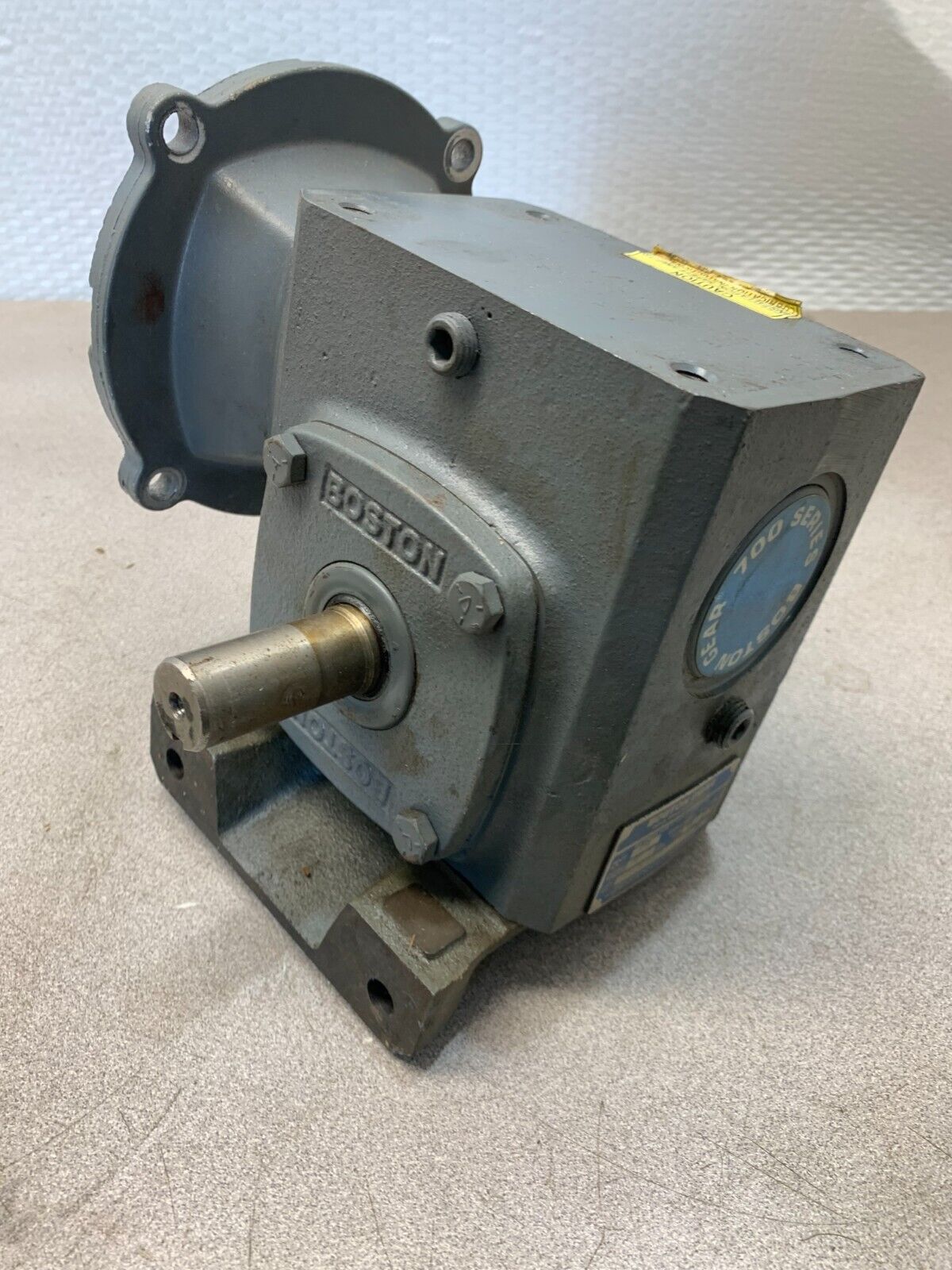 USED BOSTON GEAR SPEED REDUCER 60:1 RATIO F718-60-B5-J