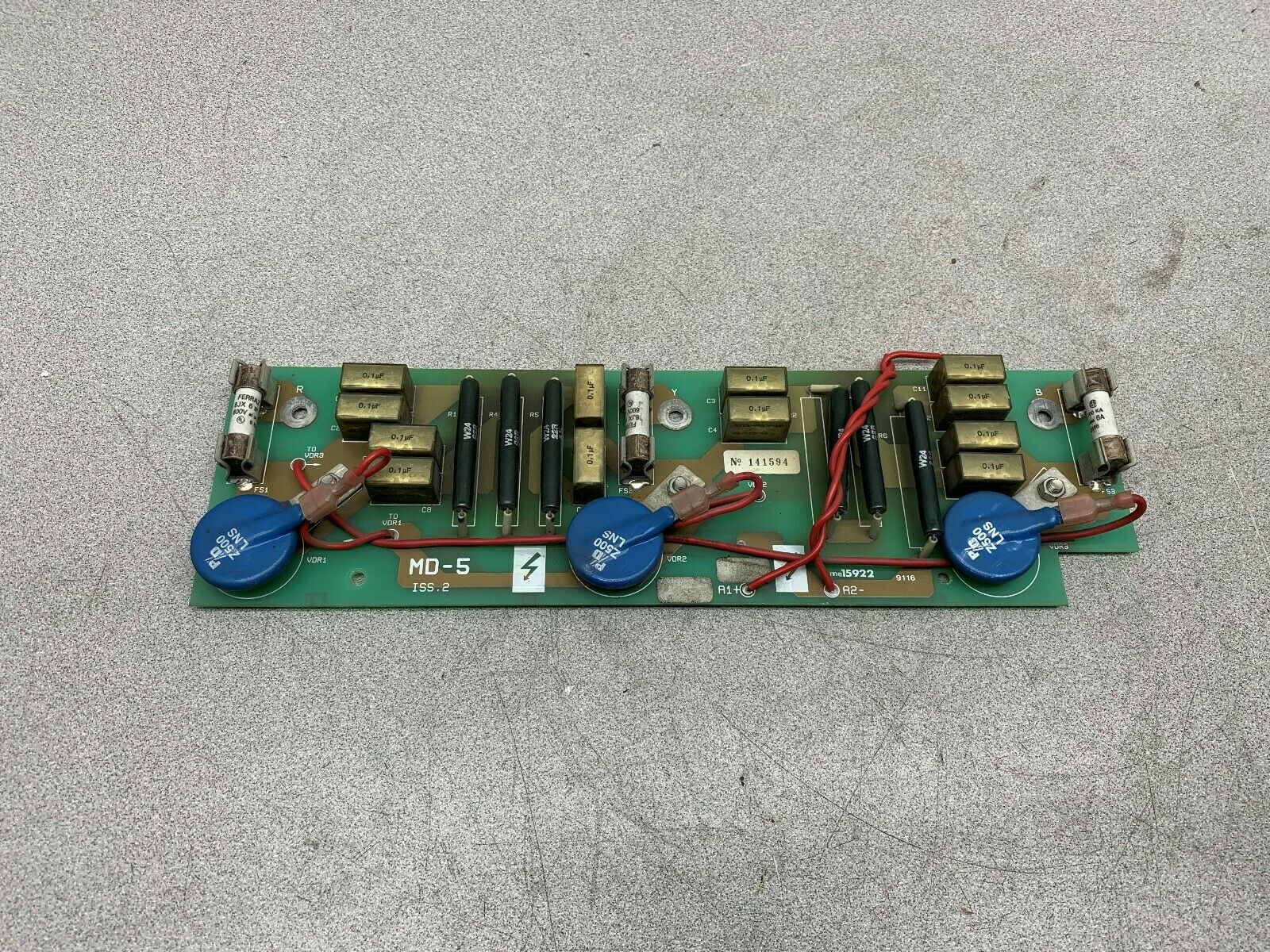 USED MERUA MD-5 ISS.3 CIRCUIT BOARD ME15922 141594