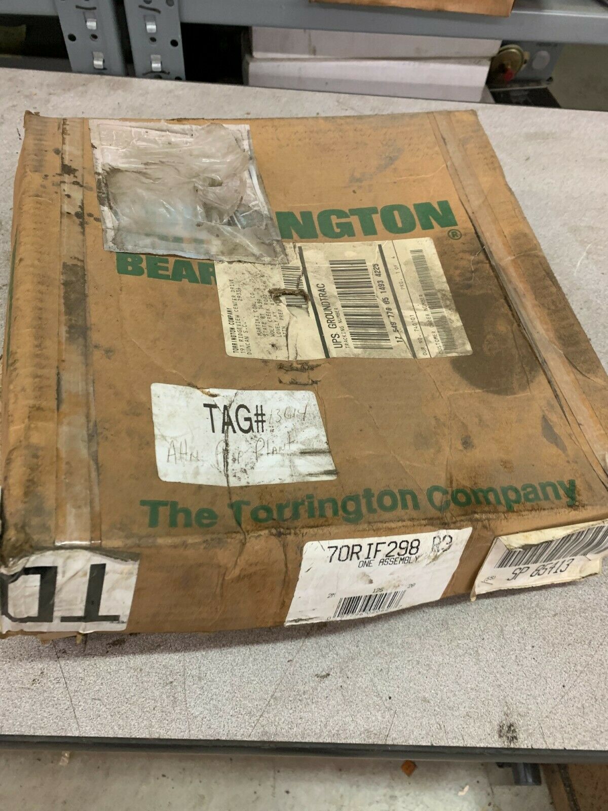 NEW IN BOX TORRINGTON CYLINDRICAL ROLLER BEARING 70RIF298 R3