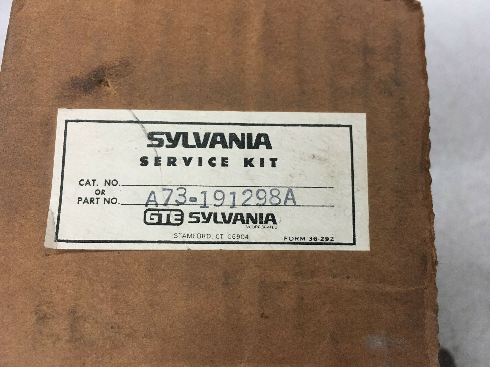 NEW IN BOX JOSLYN CLARK SERVICE KIT SYLVANIA OVERLOAD RELAY A73-191298A