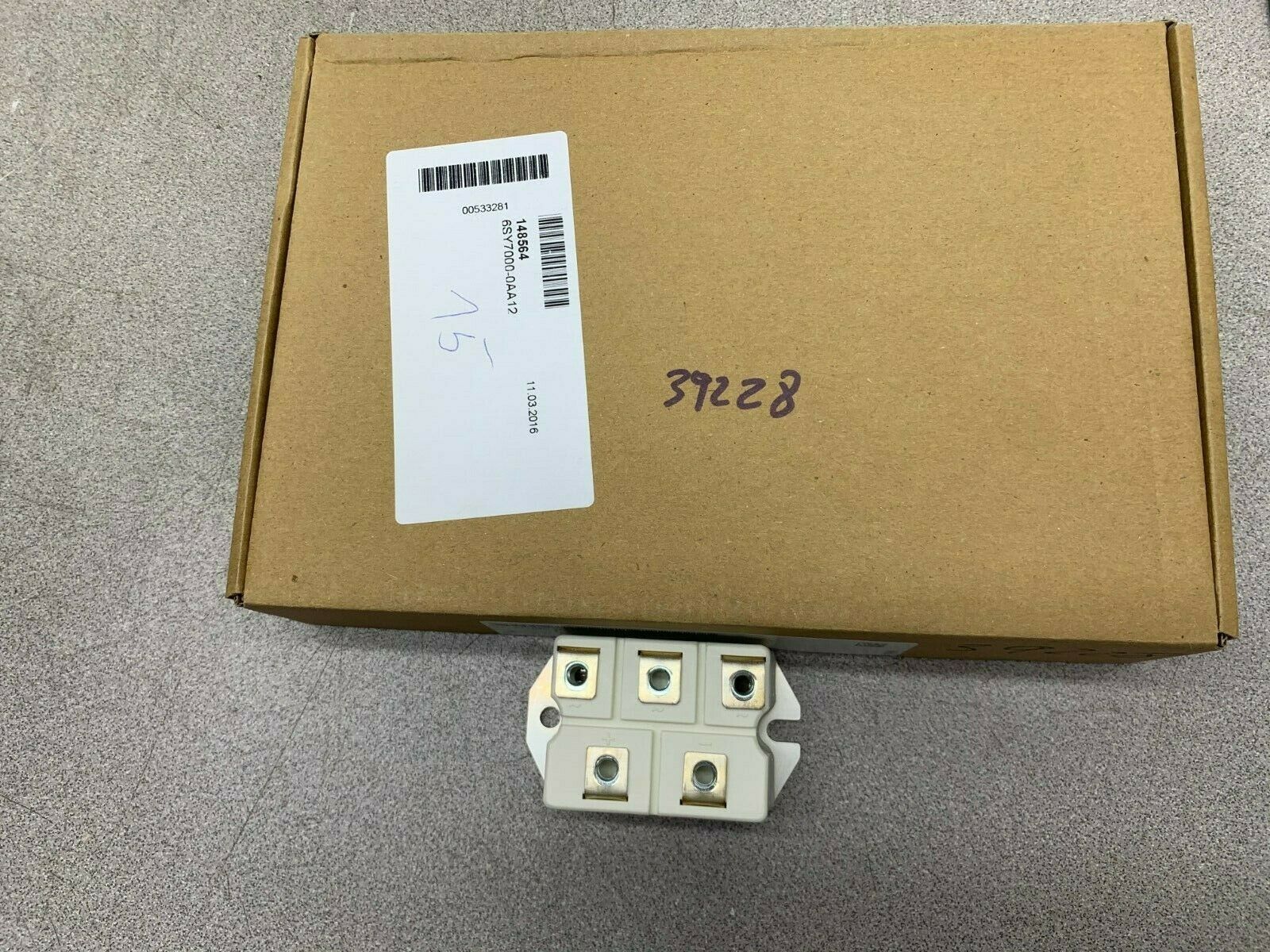 NEW IN BOX SIEMENS BRIDGE RECTIFIER 6SY7000-0AA12