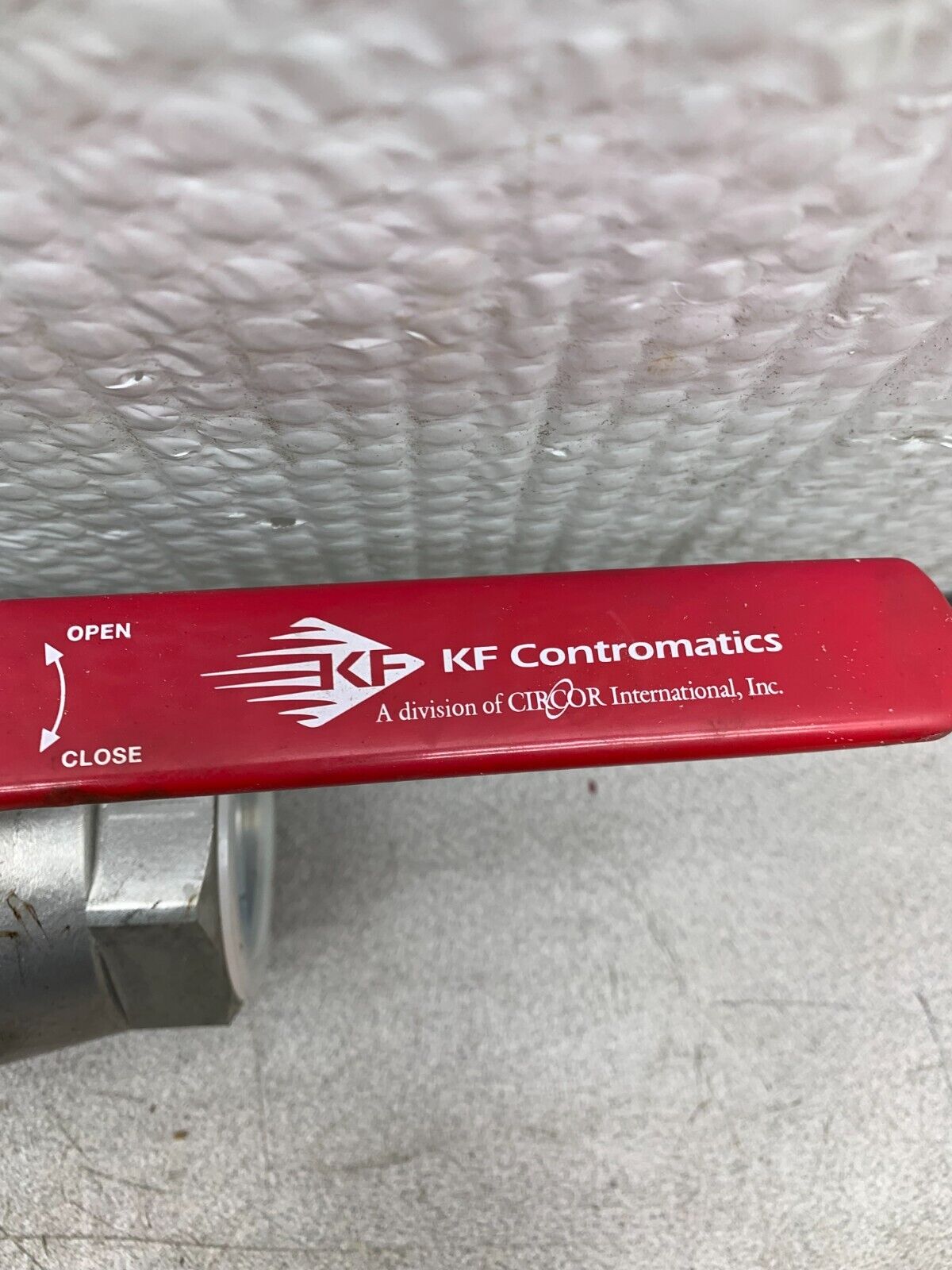 NEW KF CONTROMATICS 2" CF8M 2000 WOG STAINLESS FULL PORT BALL VALVE 8200 LH M3