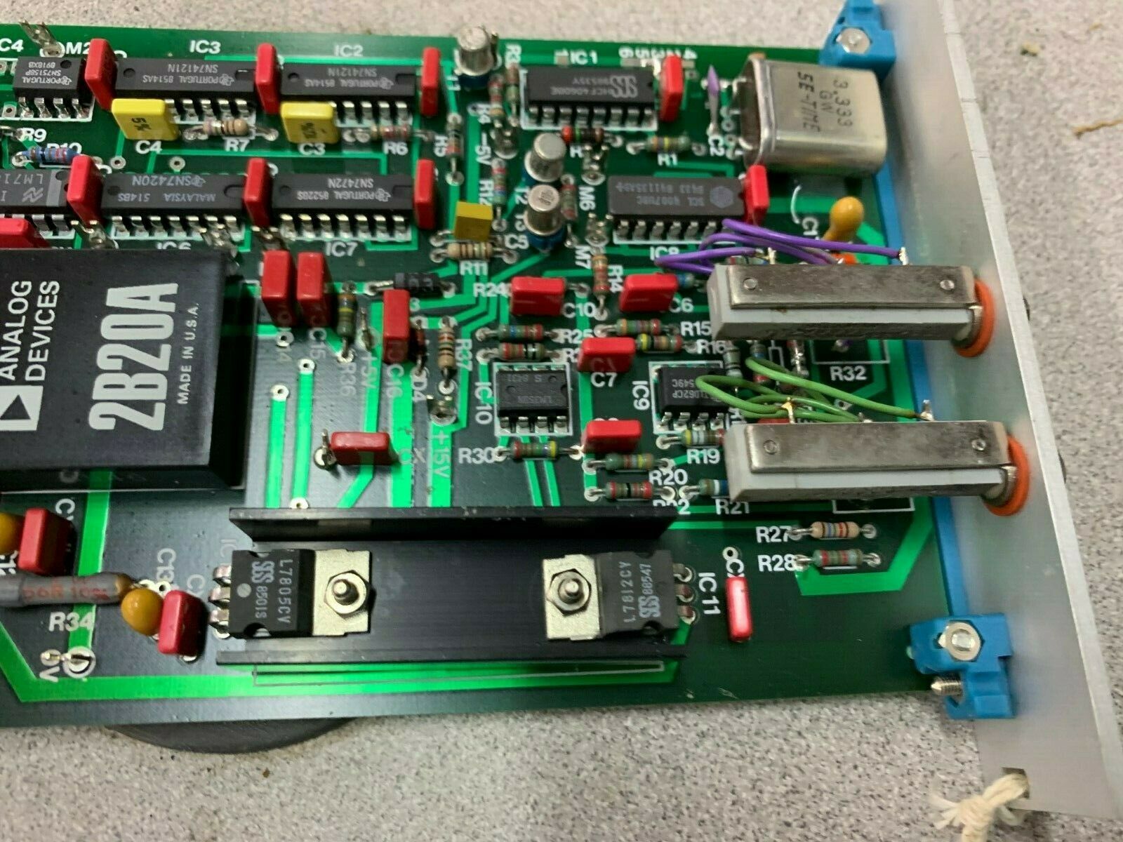 USED HARTING CIRCUIT BOARD 09031326921