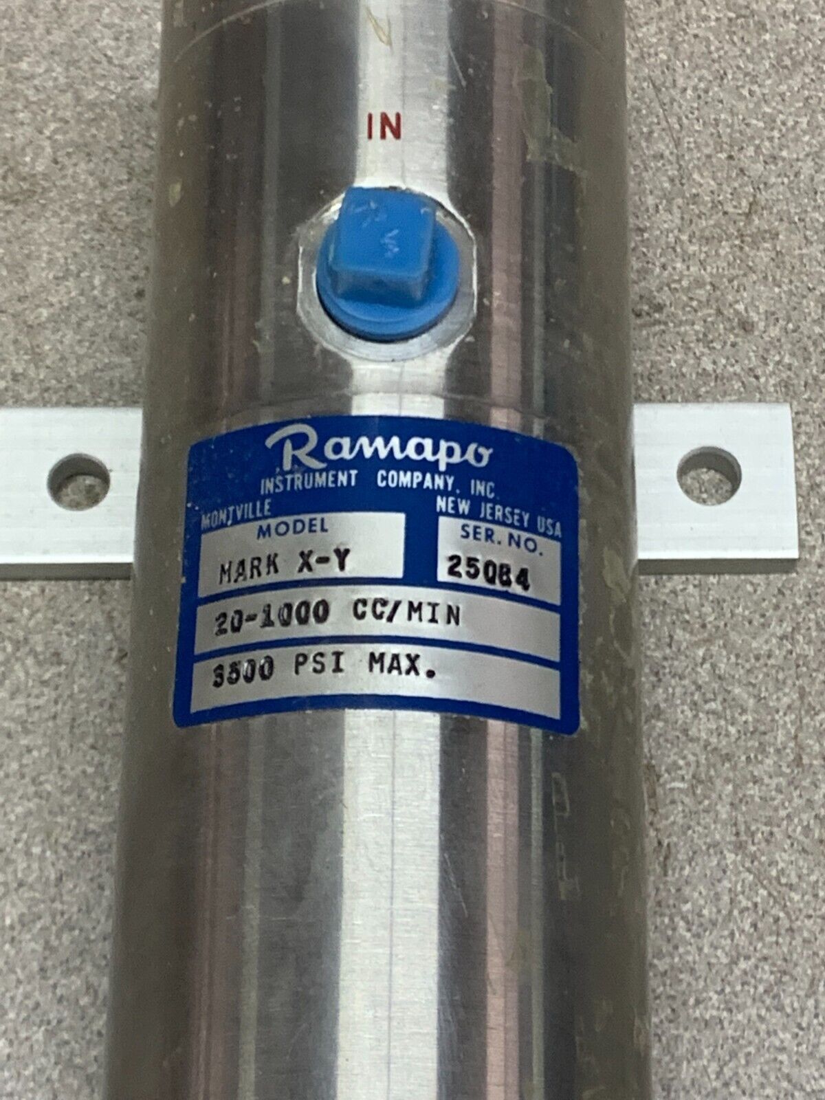 NEW NO BOX RAMAPO PART MARK X-Y