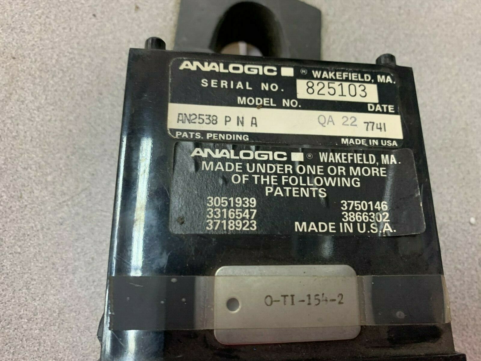 USED ANALOGIC DISPLAY AN2538PNA