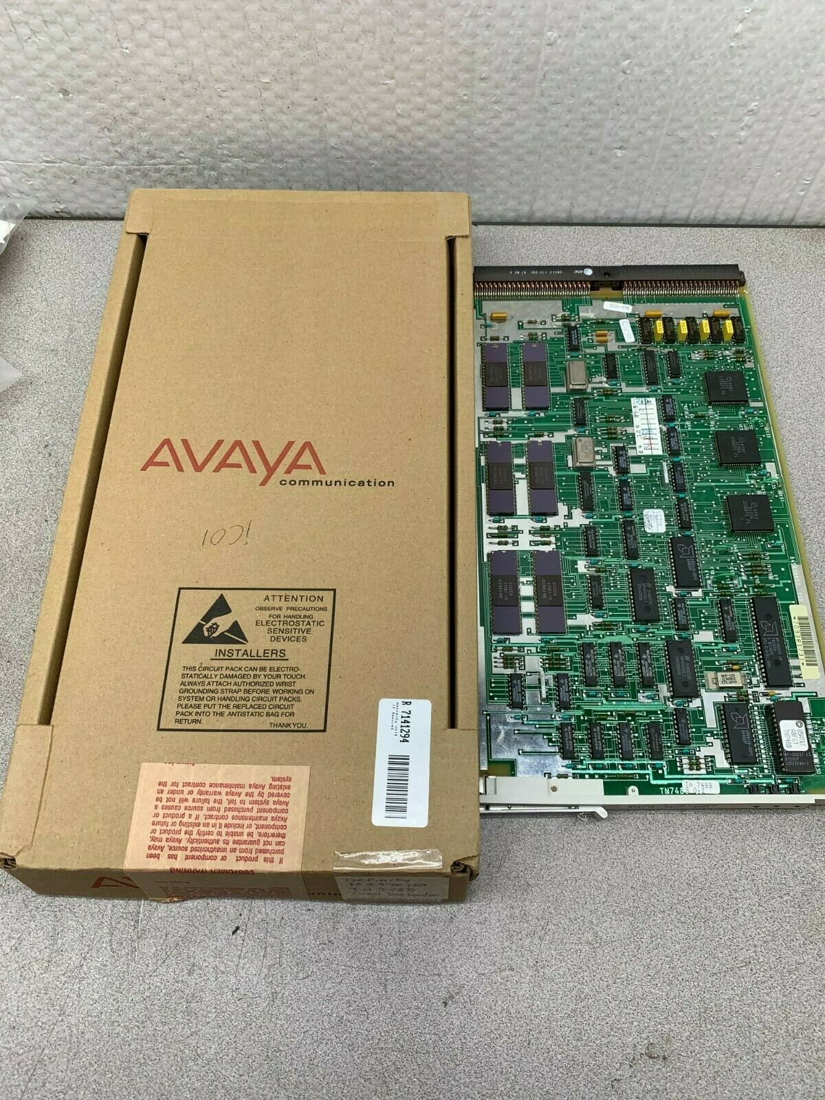 NEW LUCENT AT&T TONE DETECTOR CIRCUIT BOARD TN748B