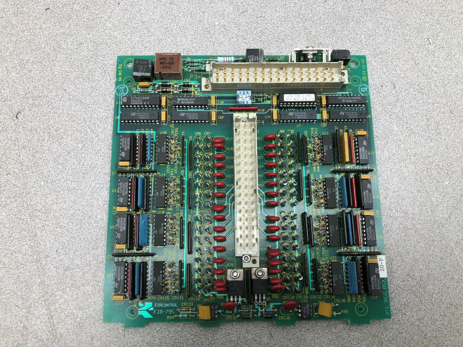 USED ESA CONTROLS CONTROL BOARD FIR-795  /  SM9-3055.052.20-P